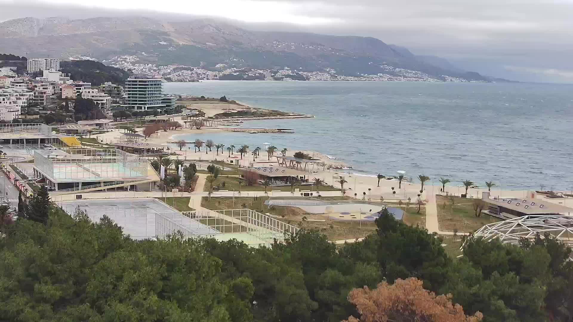 Spiaggia di Žnjan e impianti sportivi – Spalato