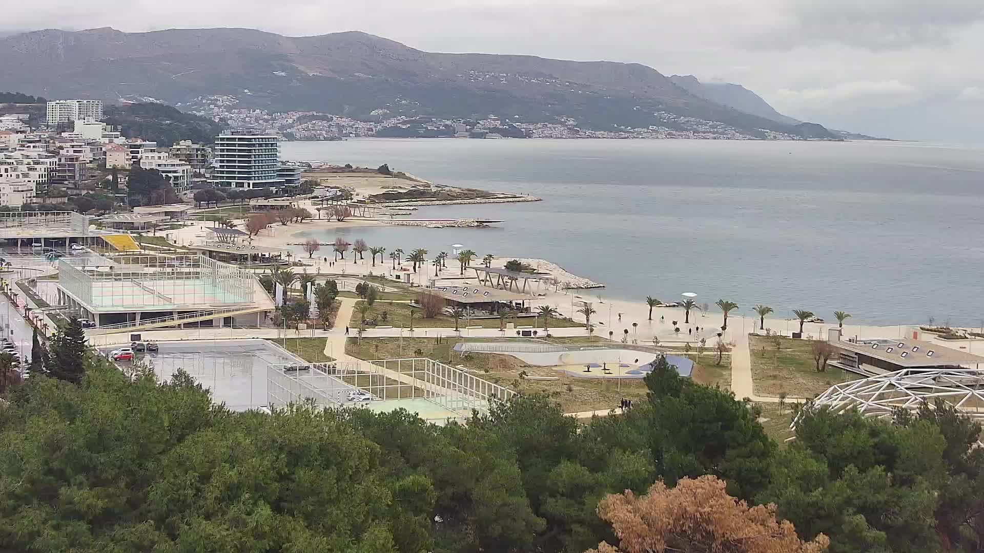 Spiaggia di Žnjan e impianti sportivi – Spalato