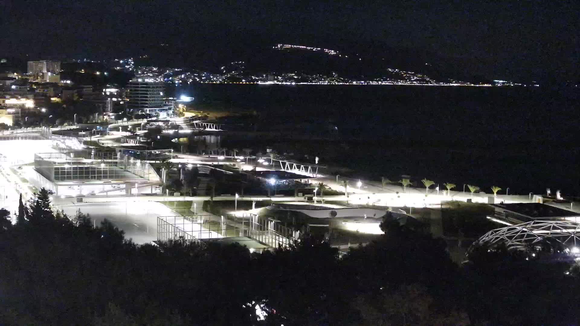 Plage Žnjan et installations sportives – Split