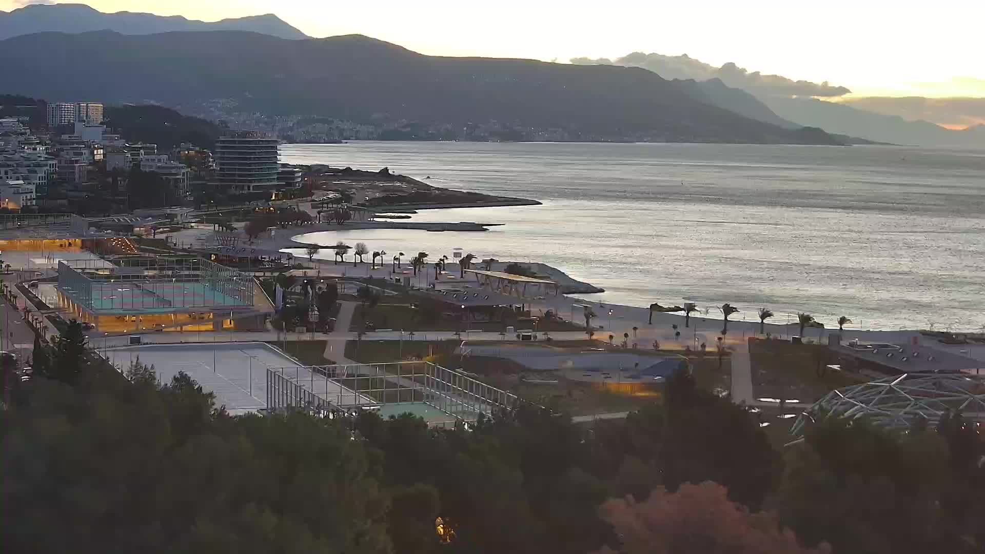 Plage Žnjan et installations sportives – Split