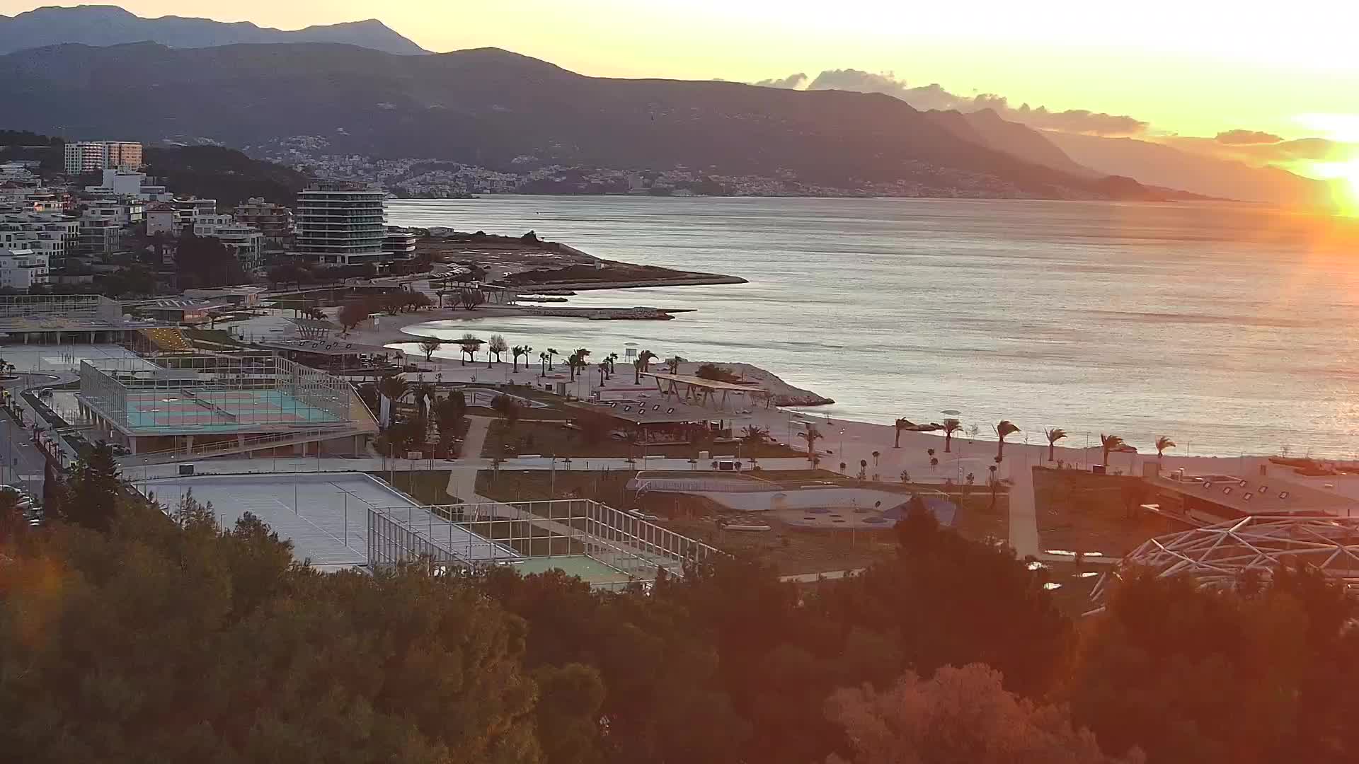 Spiaggia di Žnjan e impianti sportivi – Spalato