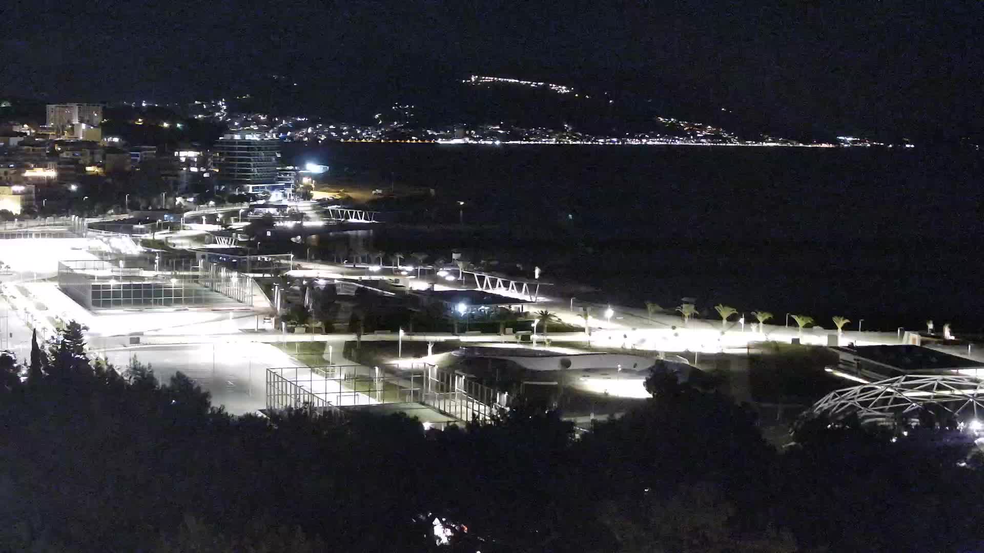 Plage Žnjan et installations sportives – Split