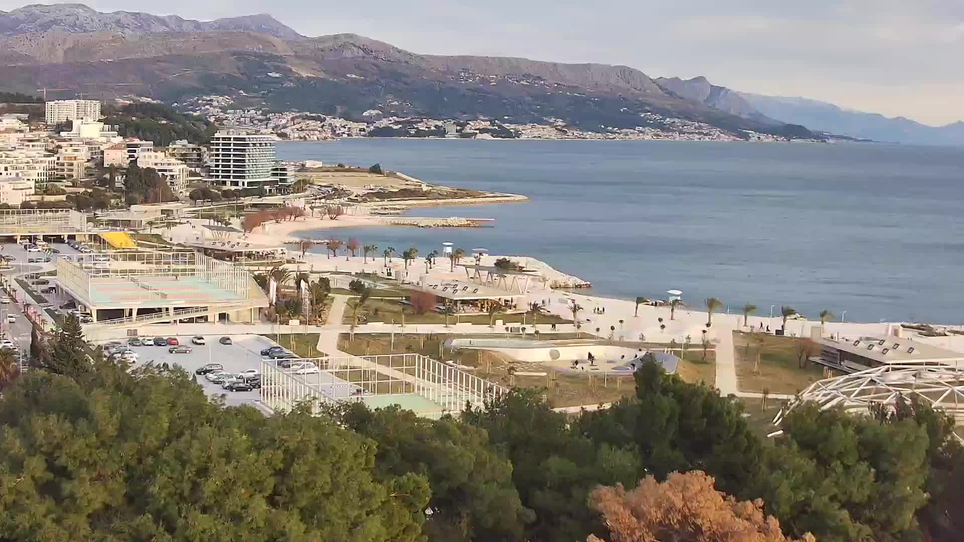 Spiaggia di Žnjan e impianti sportivi – Spalato