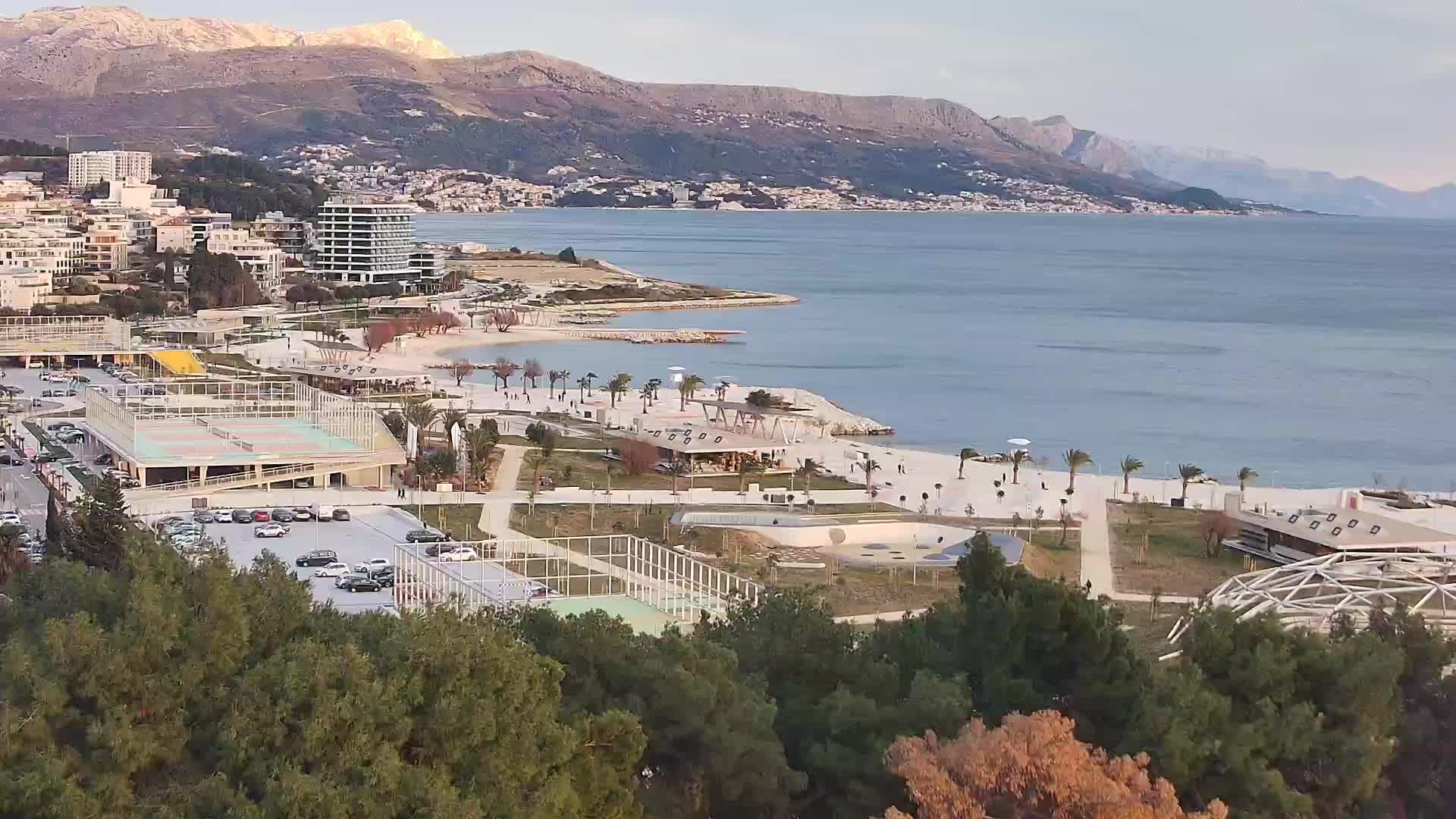 Spiaggia di Žnjan e impianti sportivi – Spalato