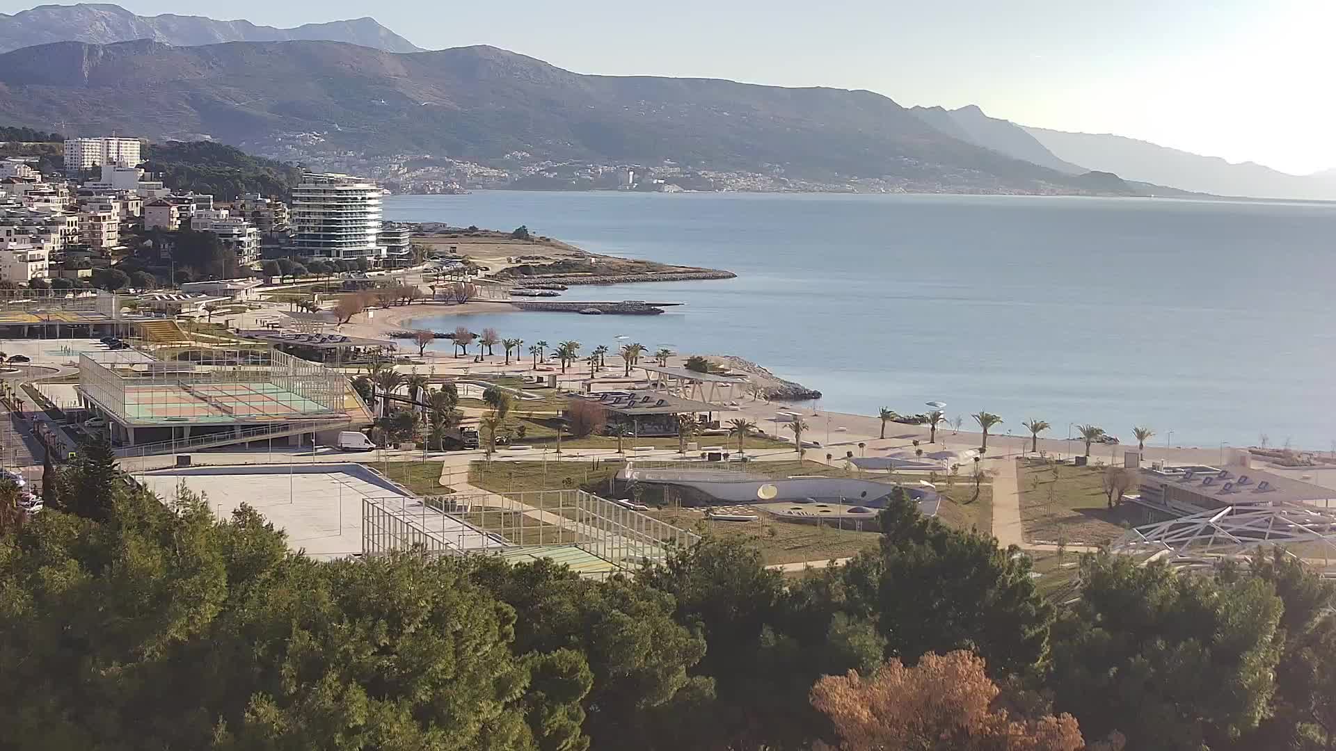Playa Žnjan e instalaciones deportivas – Split