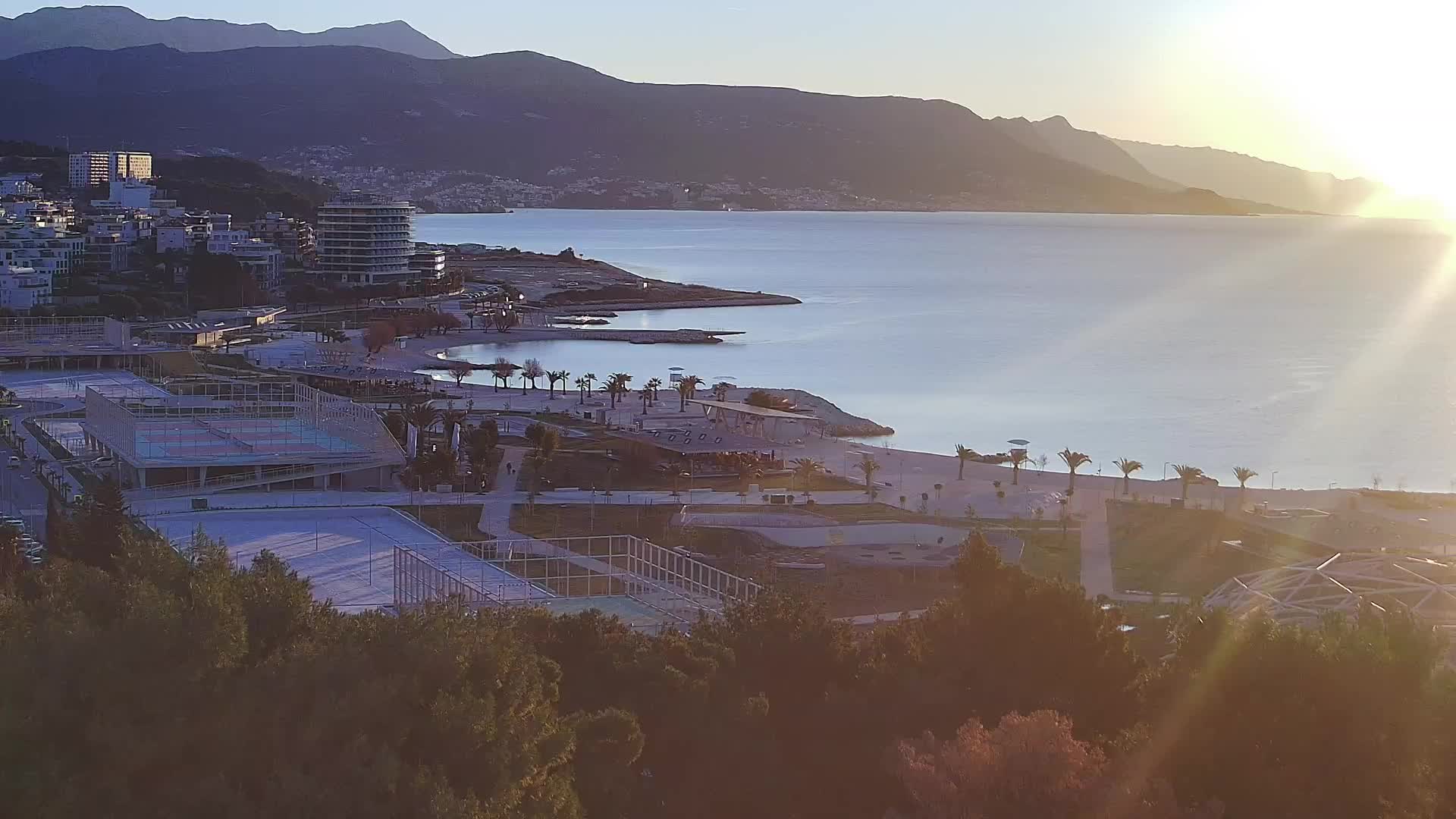 Playa Žnjan e instalaciones deportivas – Split