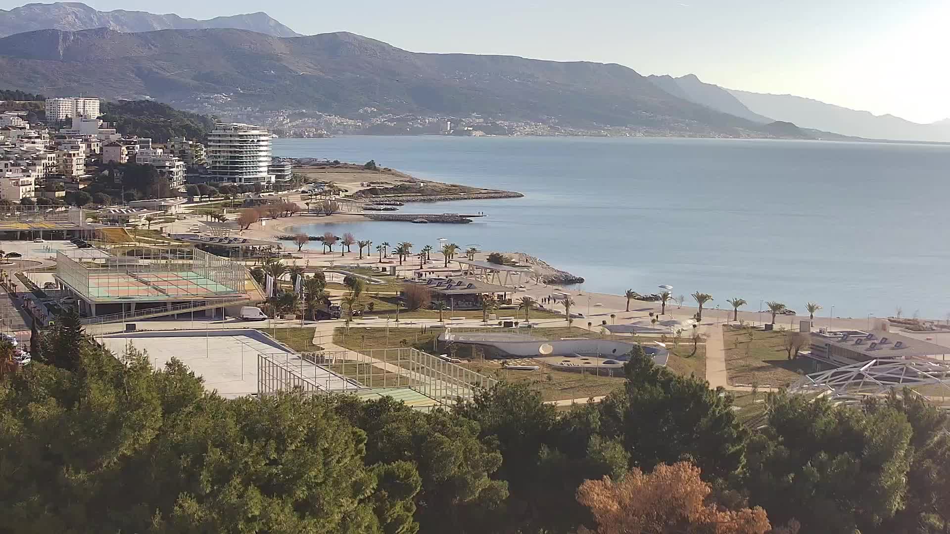 Playa Žnjan e instalaciones deportivas – Split