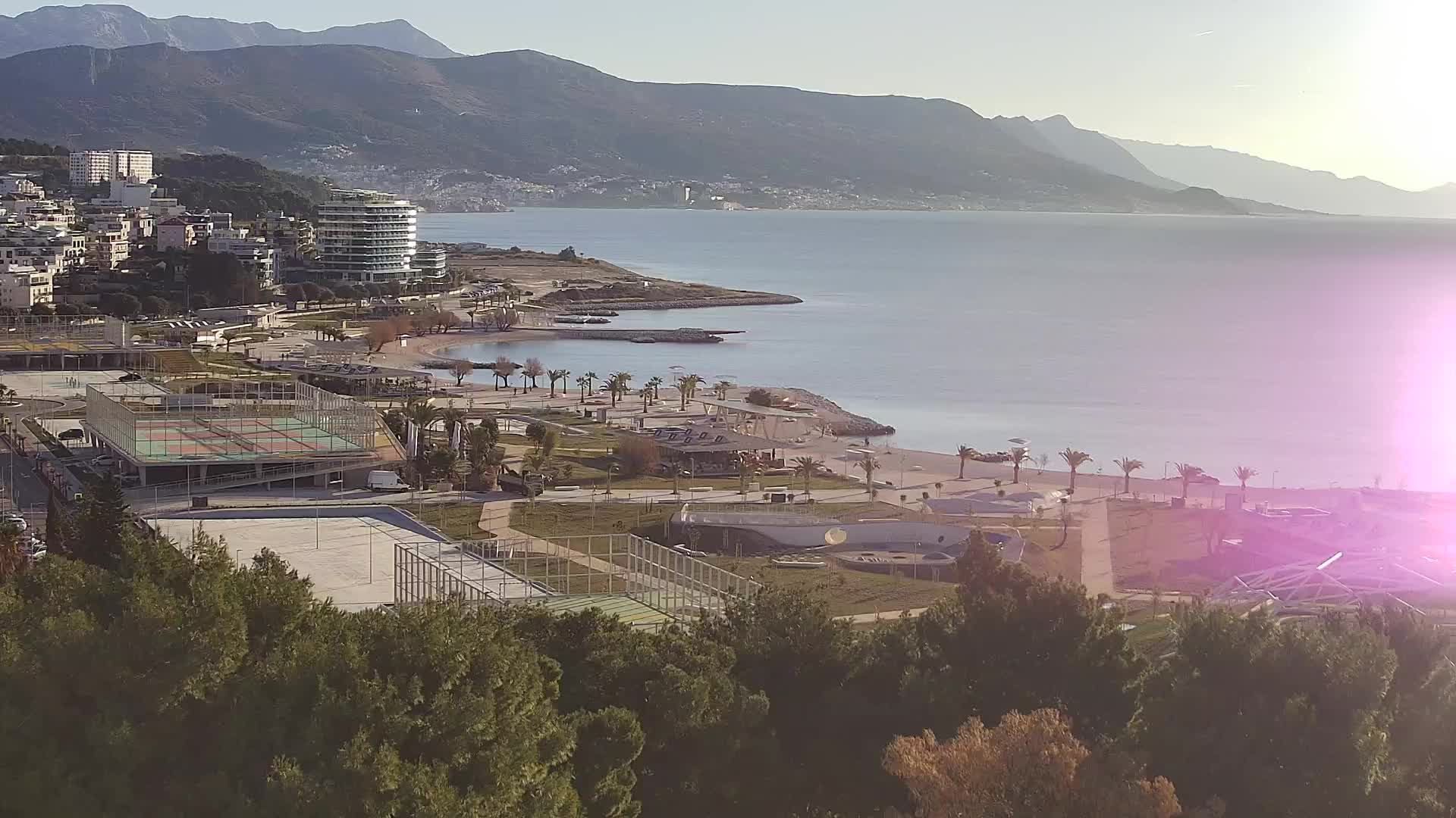 Playa Žnjan e instalaciones deportivas – Split