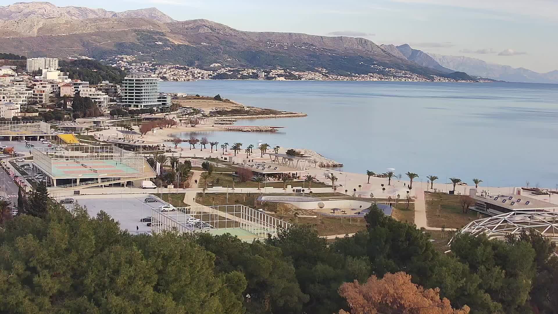 Spiaggia di Žnjan e impianti sportivi – Spalato