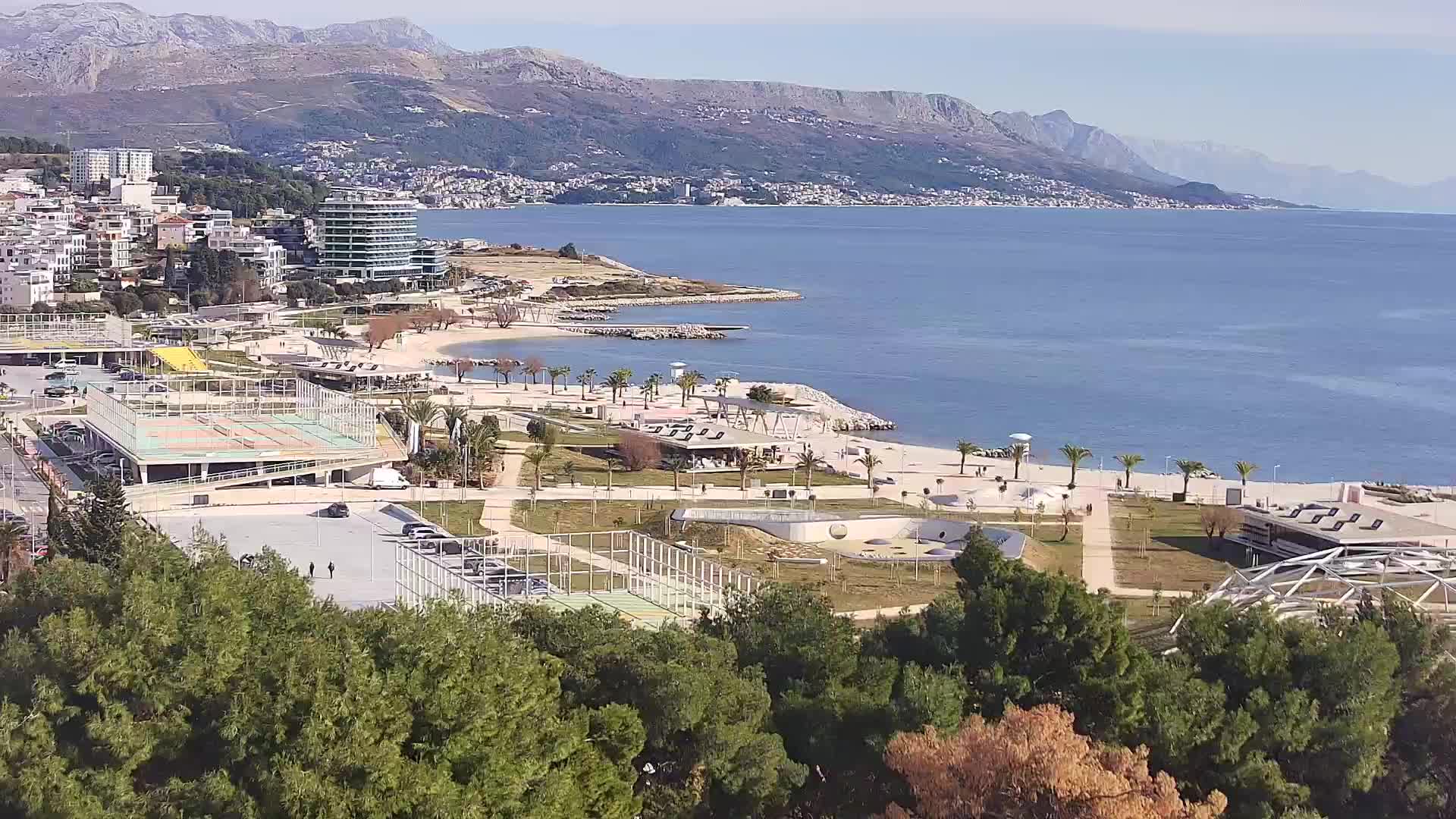 Plaža Žnjan in športni objekti – Split