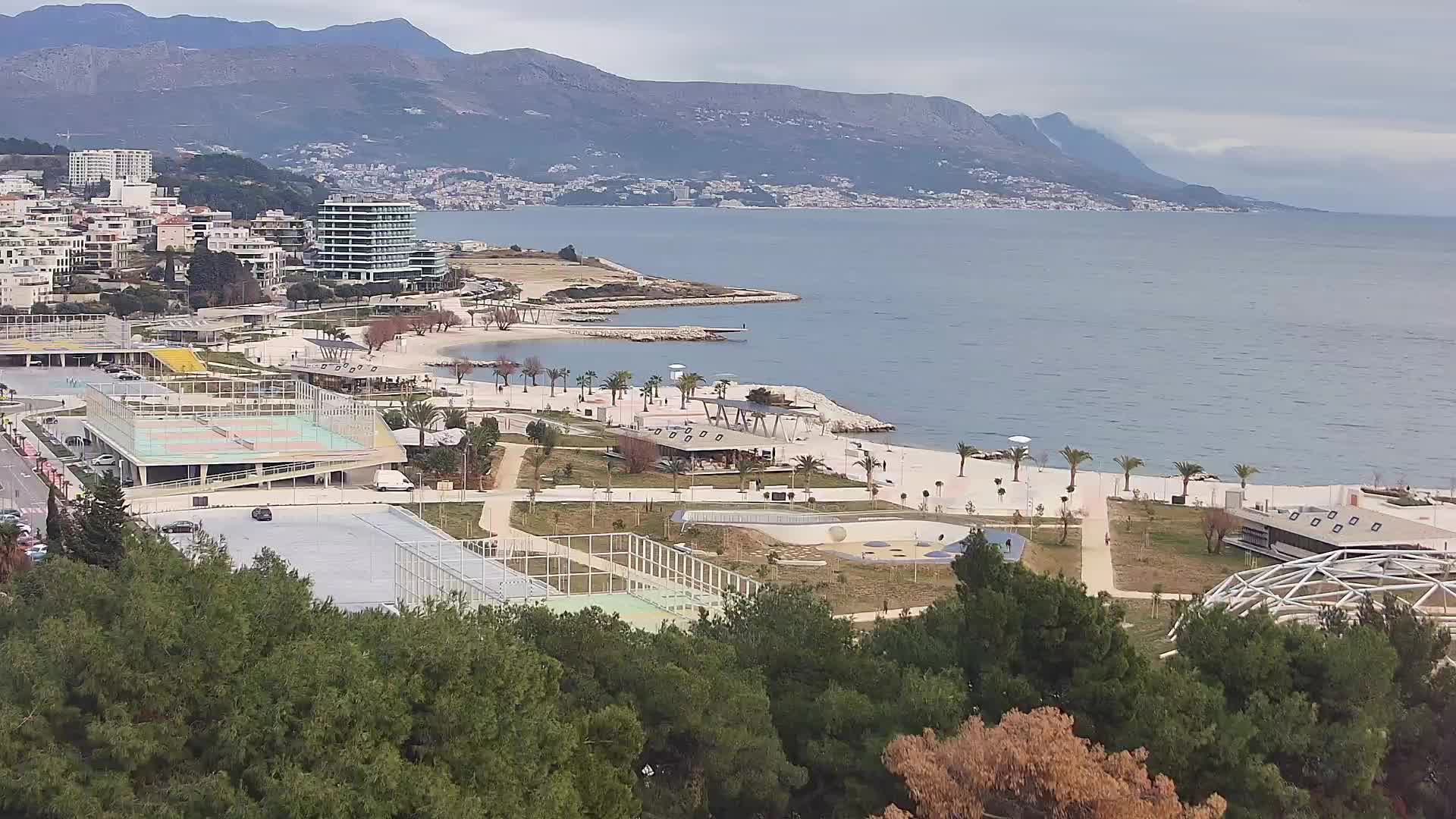 Spiaggia di Žnjan e impianti sportivi – Spalato
