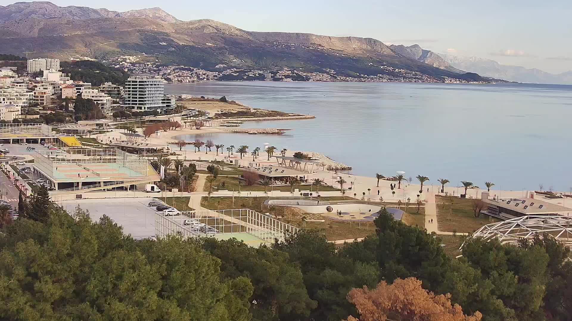 Spiaggia di Žnjan e impianti sportivi – Spalato