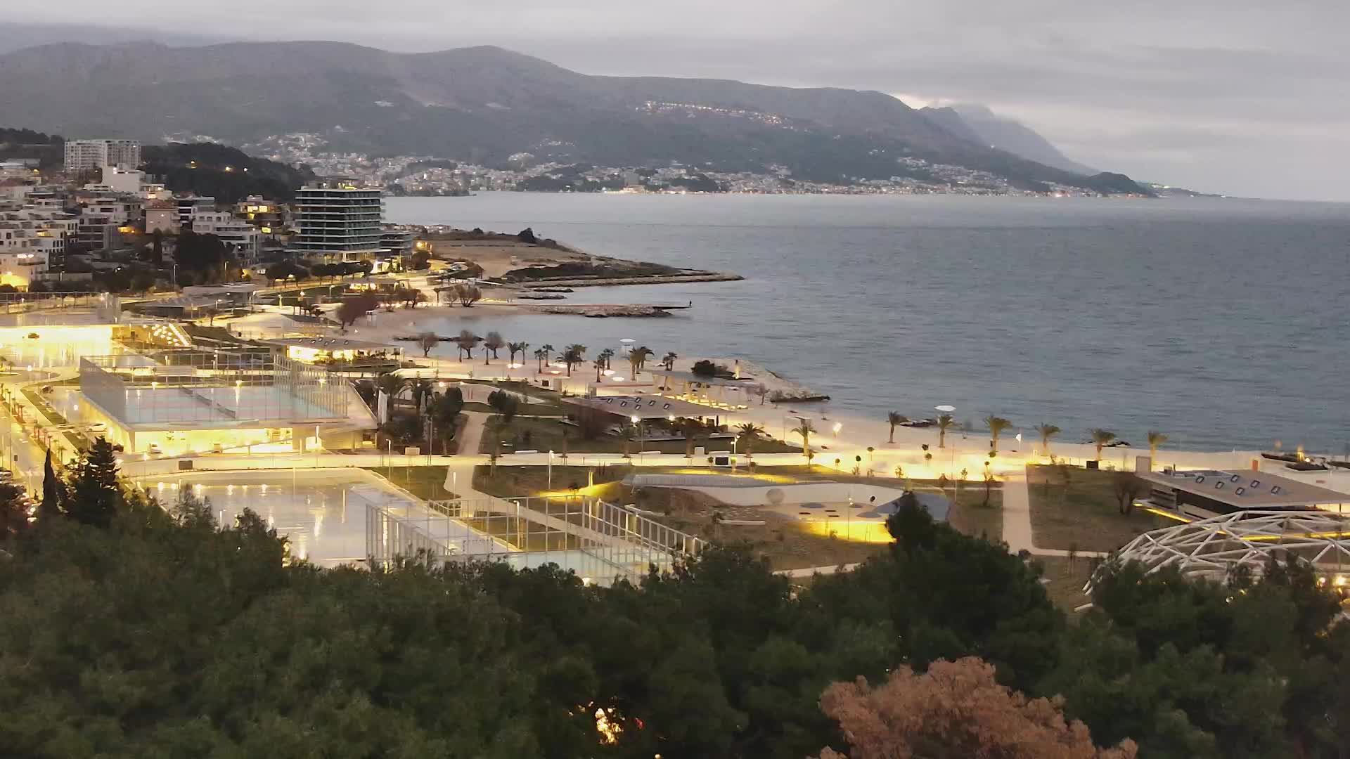Playa Žnjan e instalaciones deportivas – Split