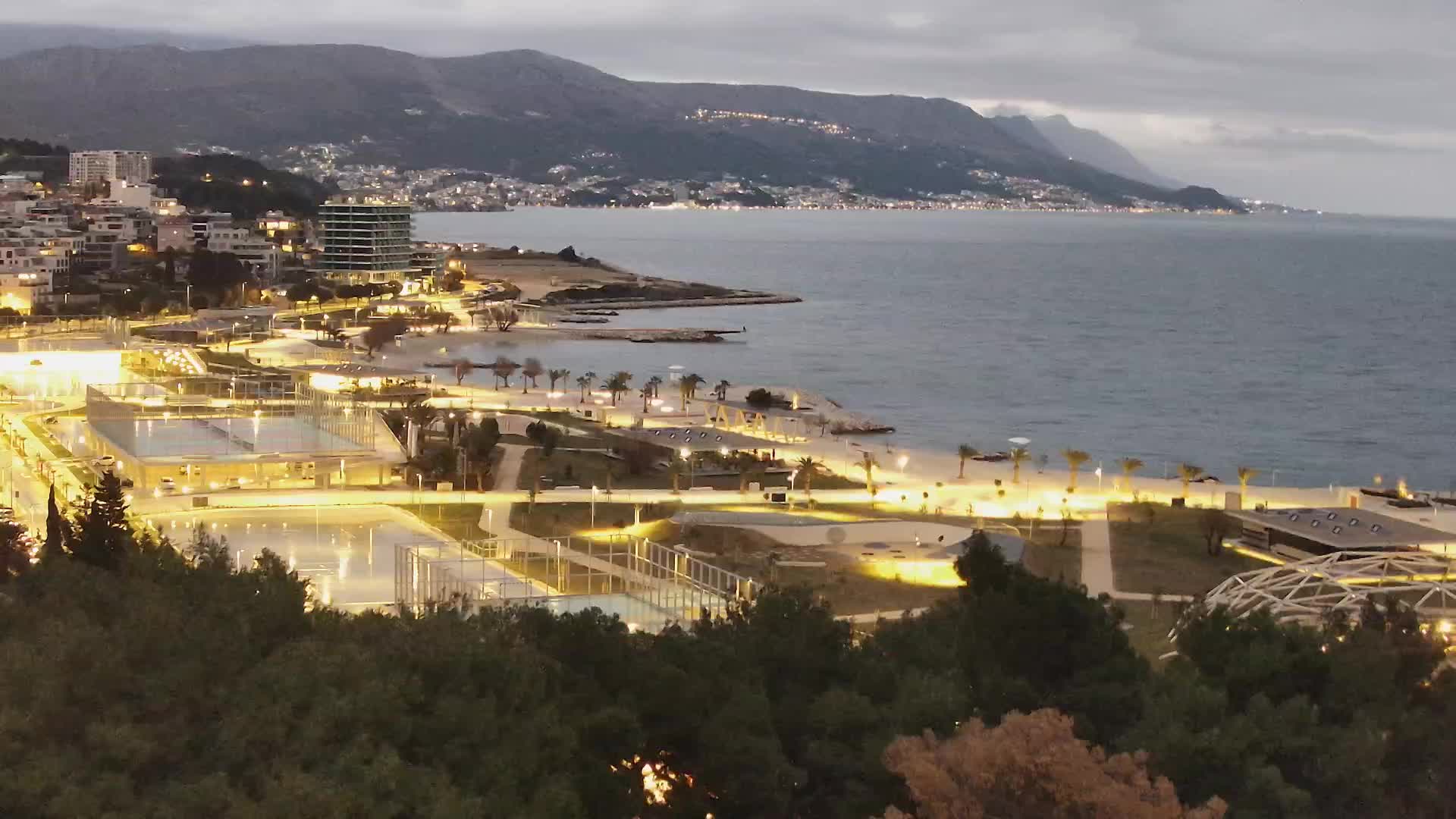 Spiaggia di Žnjan e impianti sportivi – Spalato