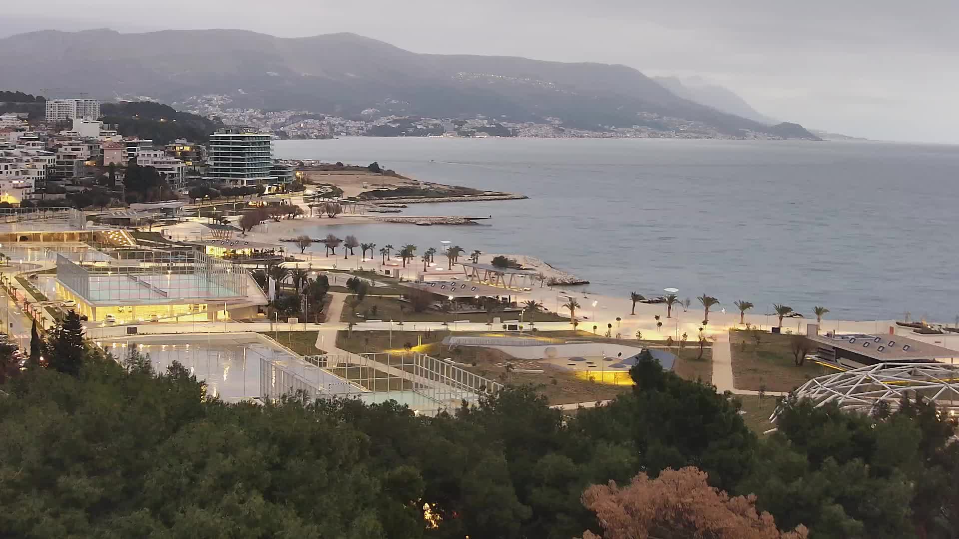 Plage Žnjan et installations sportives – Split