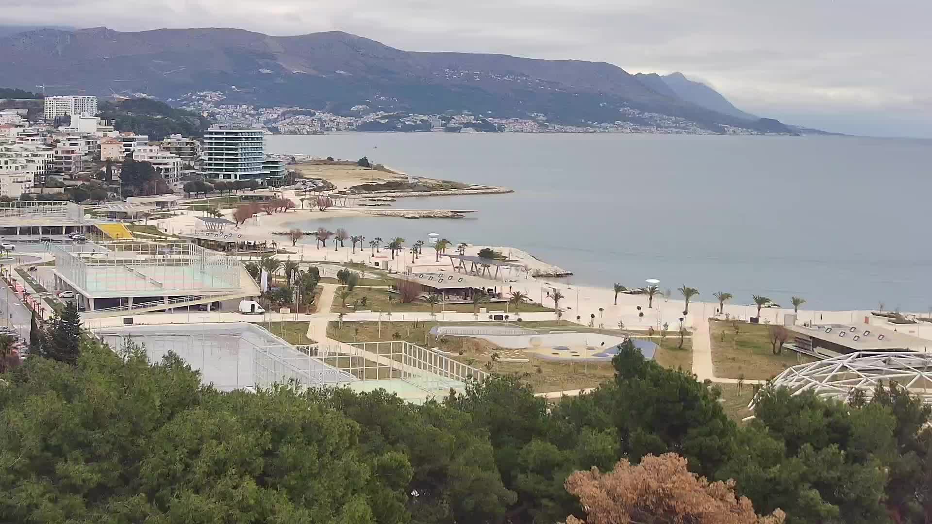 Spiaggia di Žnjan e impianti sportivi – Spalato
