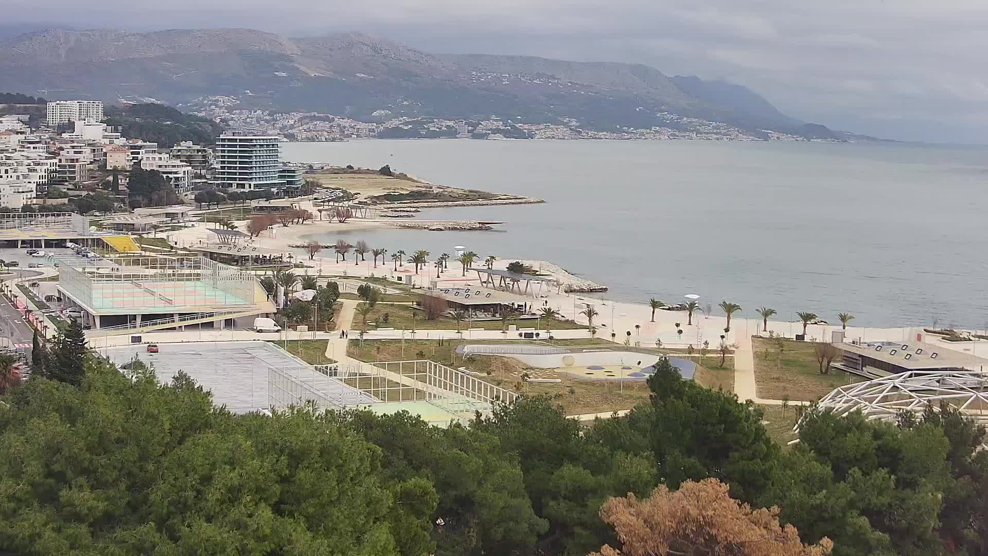Spiaggia di Žnjan e impianti sportivi – Spalato