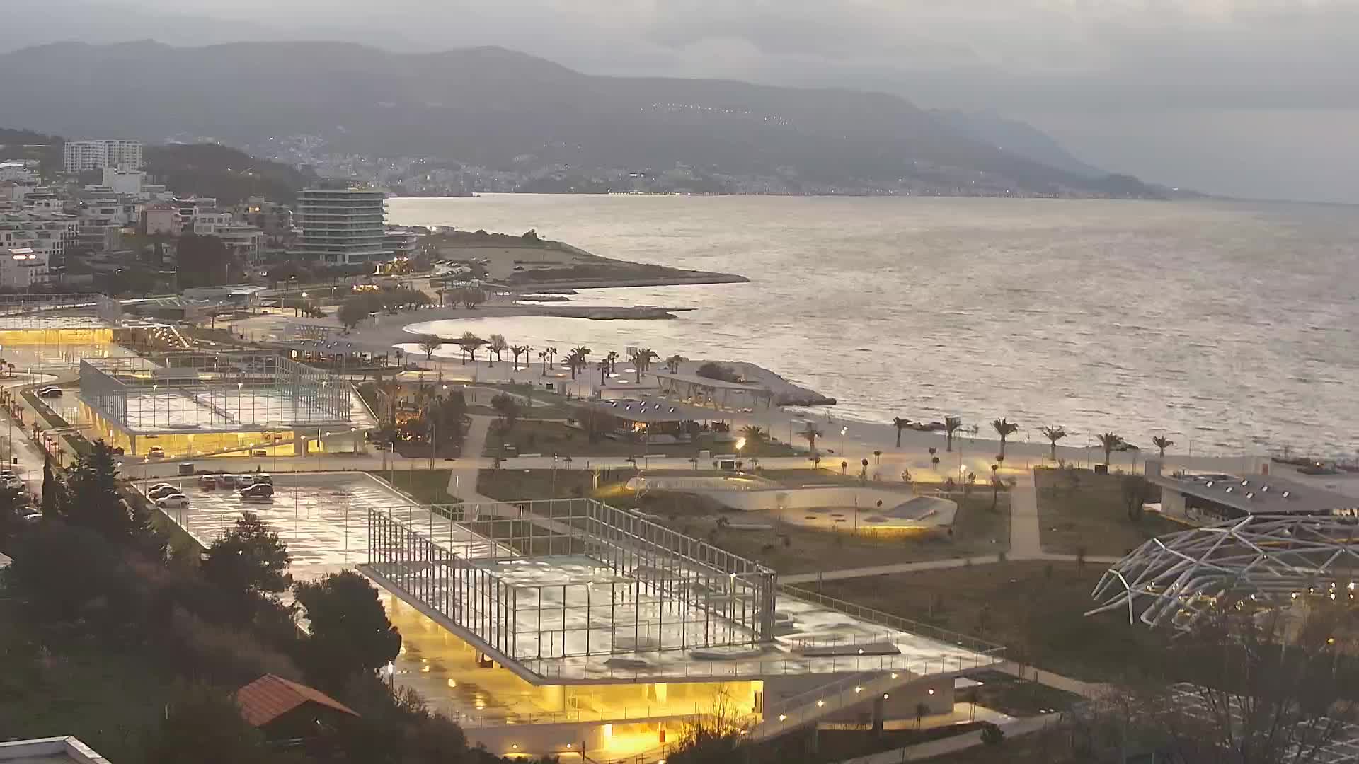 Spiaggia di Žnjan e impianti sportivi – Spalato