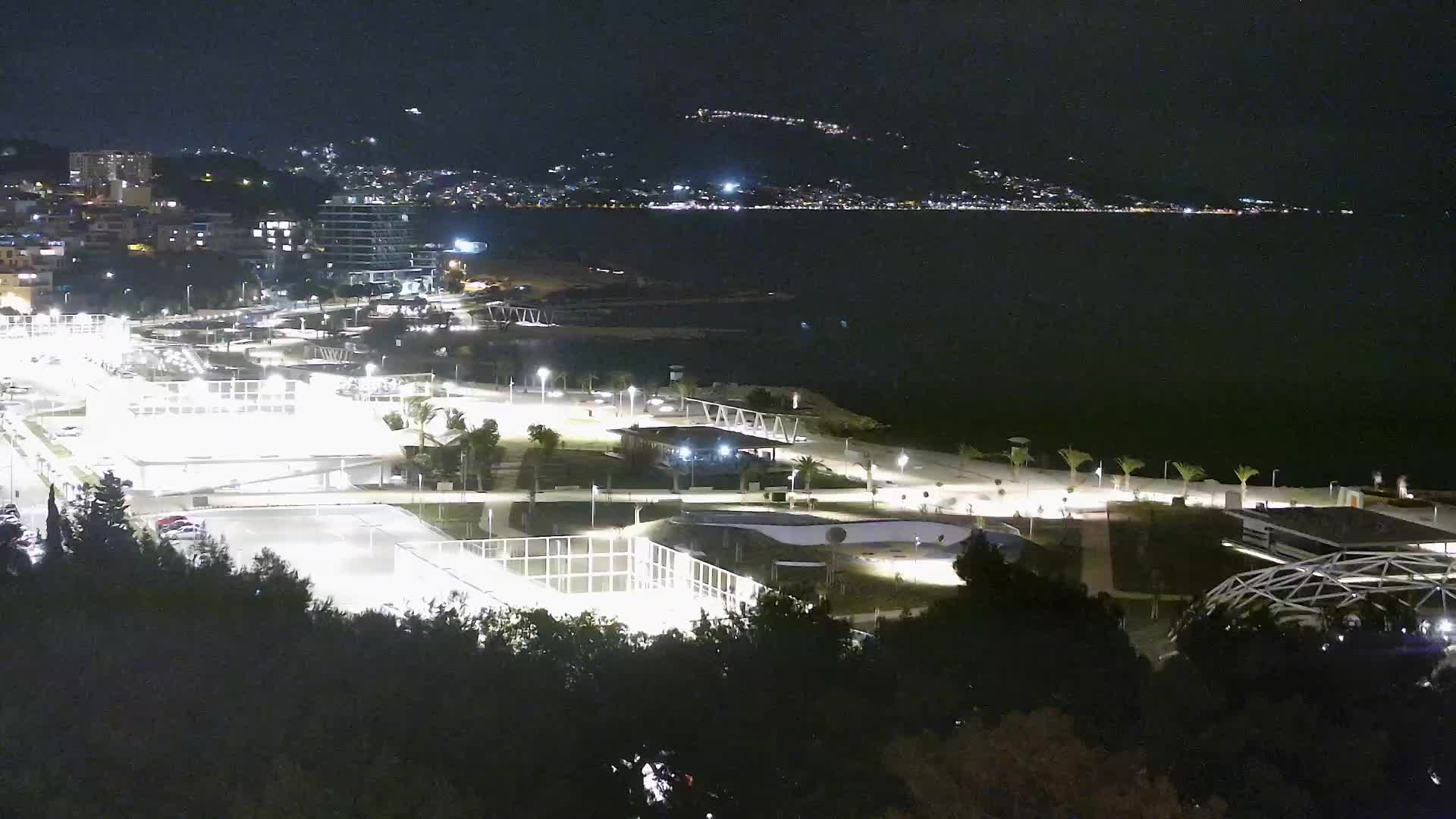 Plage Žnjan et installations sportives – Split