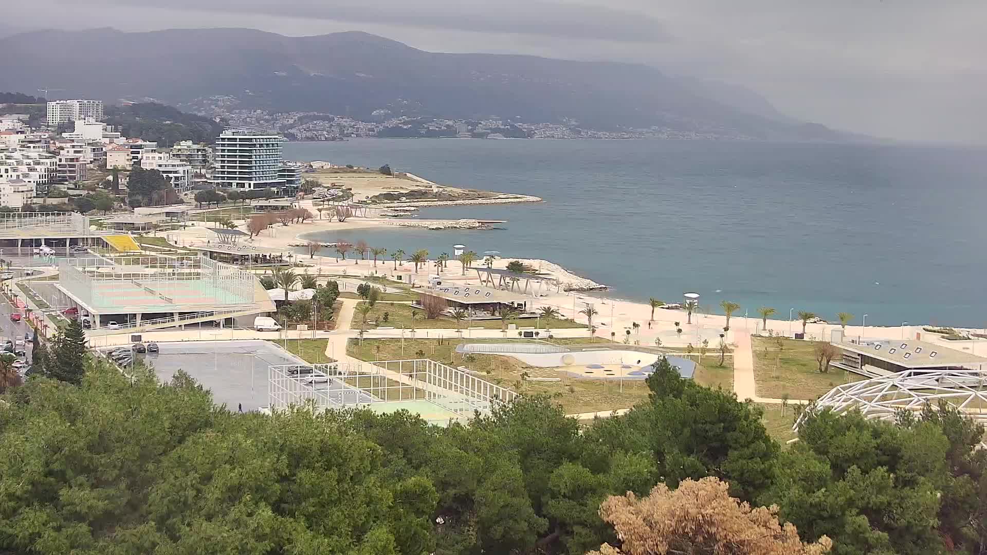 Spiaggia di Žnjan e impianti sportivi – Spalato