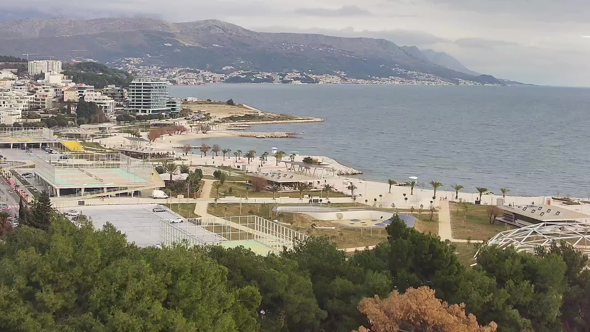 Spiaggia di Žnjan e impianti sportivi – Spalato
