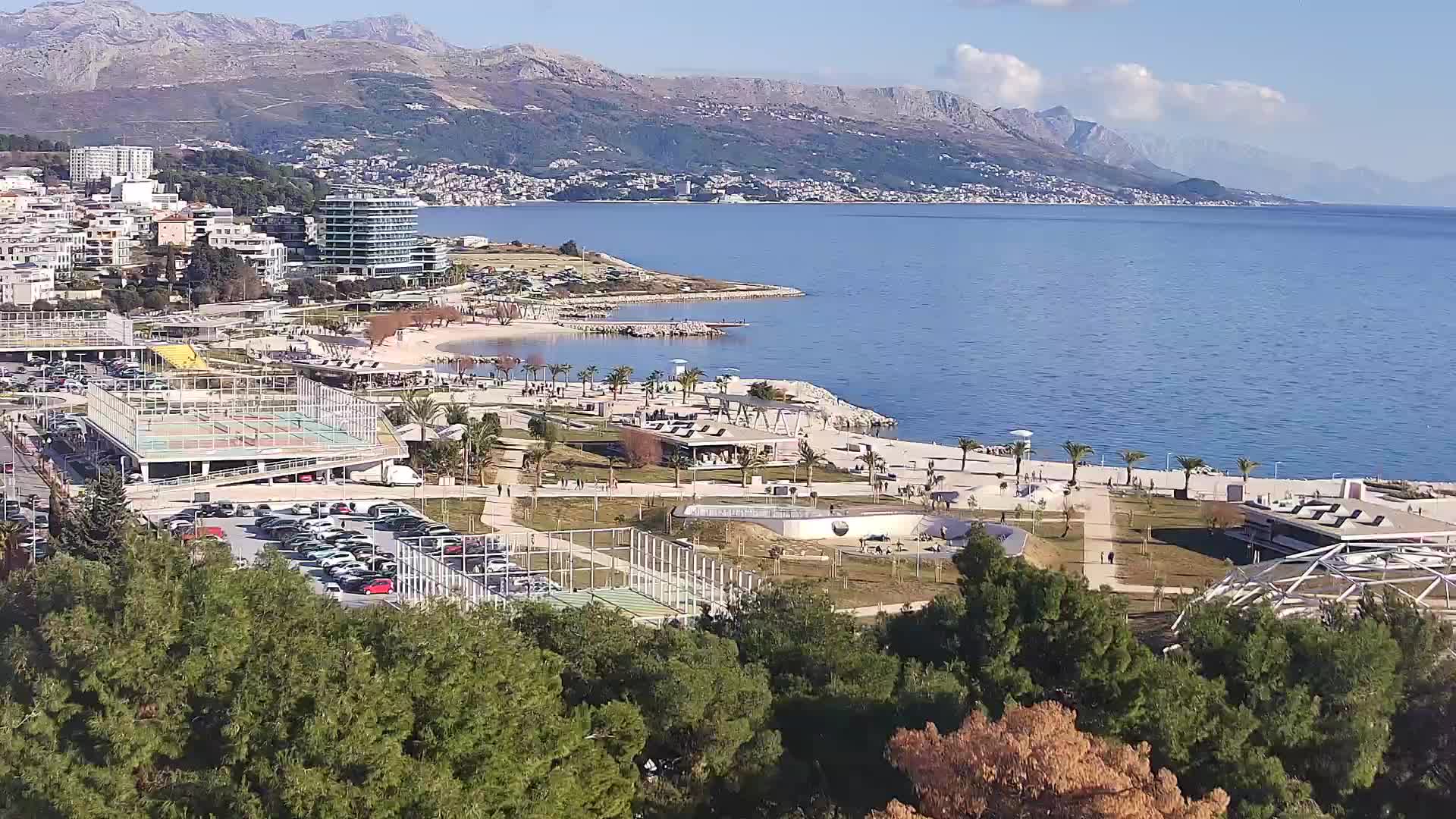Playa Žnjan e instalaciones deportivas – Split