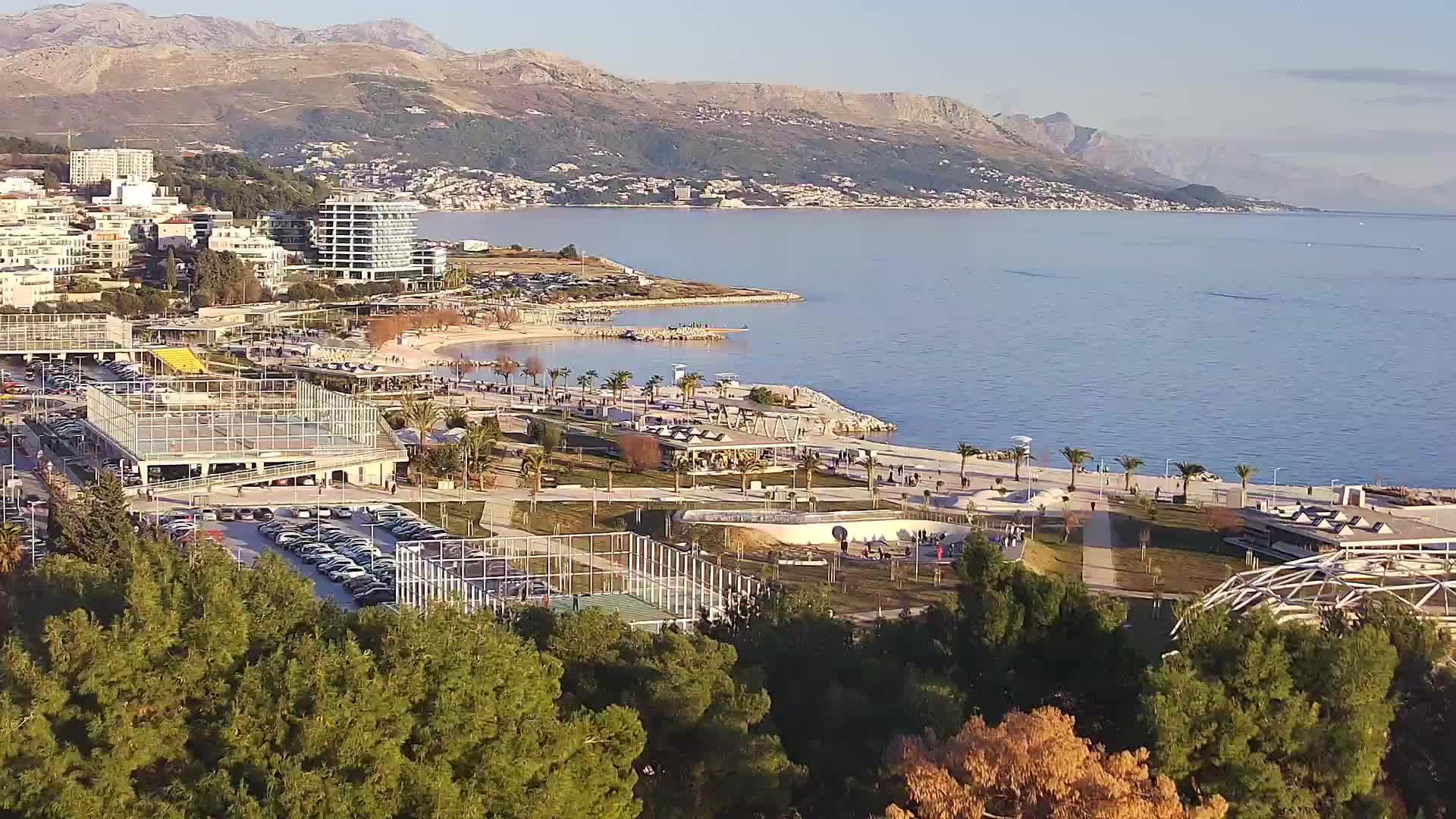 Plaža Žnjan in športni objekti – Split