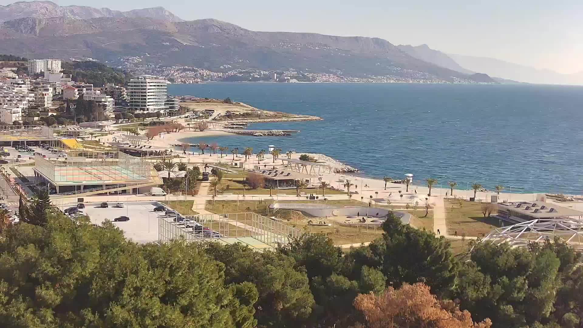Spiaggia di Žnjan e impianti sportivi – Spalato
