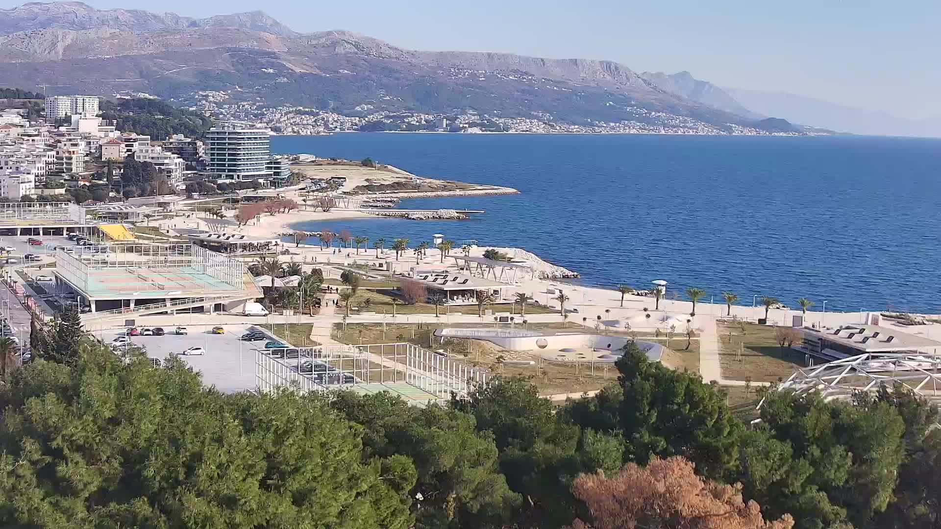 Spiaggia di Žnjan e impianti sportivi – Spalato