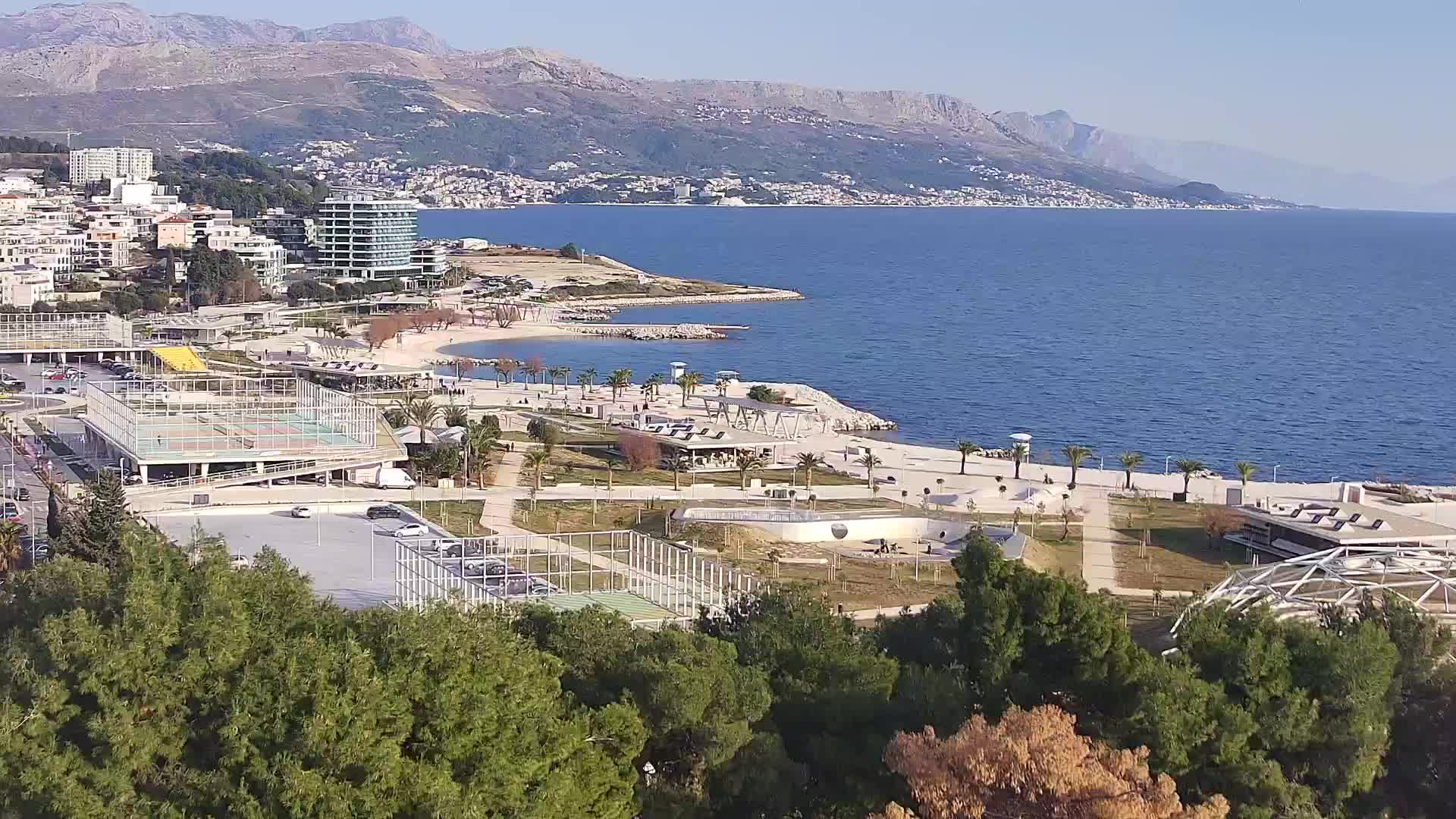 Strand Žnjan und Sportanlagen – Split