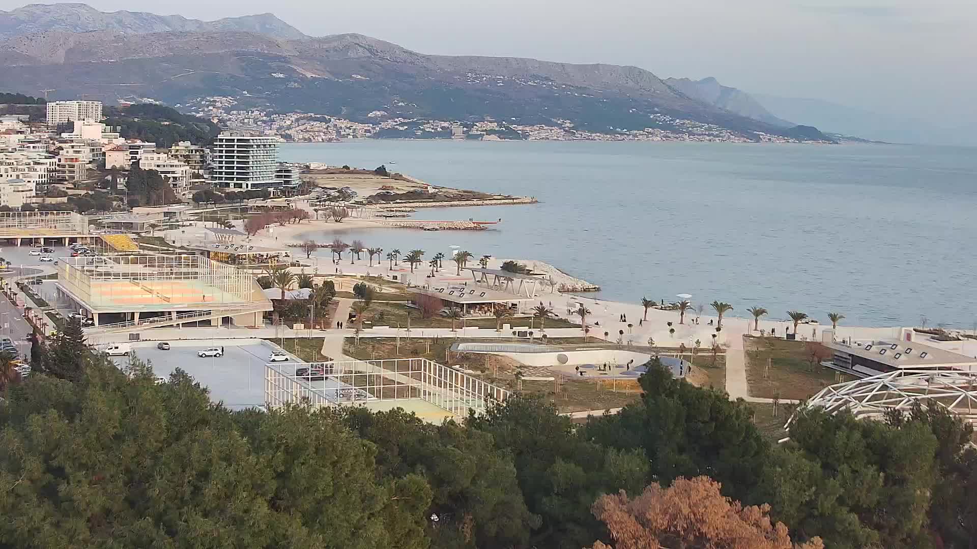 Spiaggia di Žnjan e impianti sportivi – Spalato