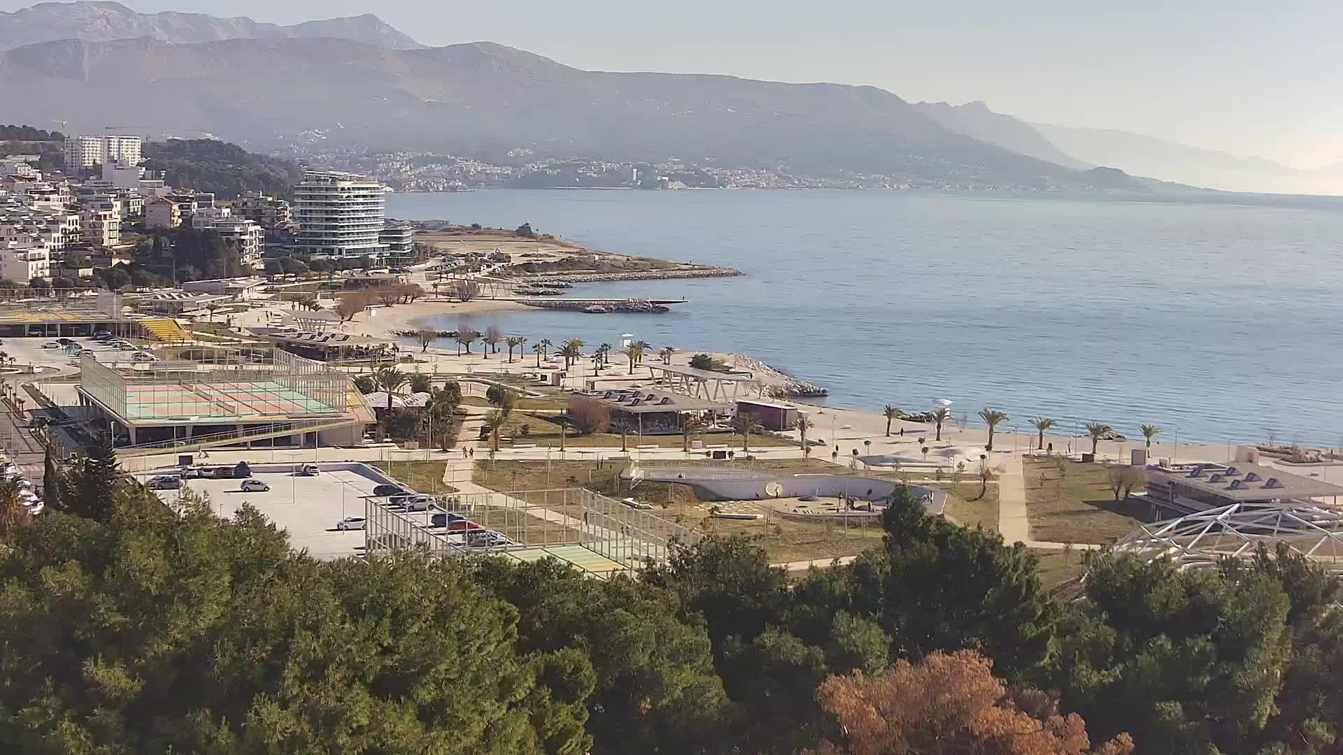Playa Žnjan e instalaciones deportivas – Split