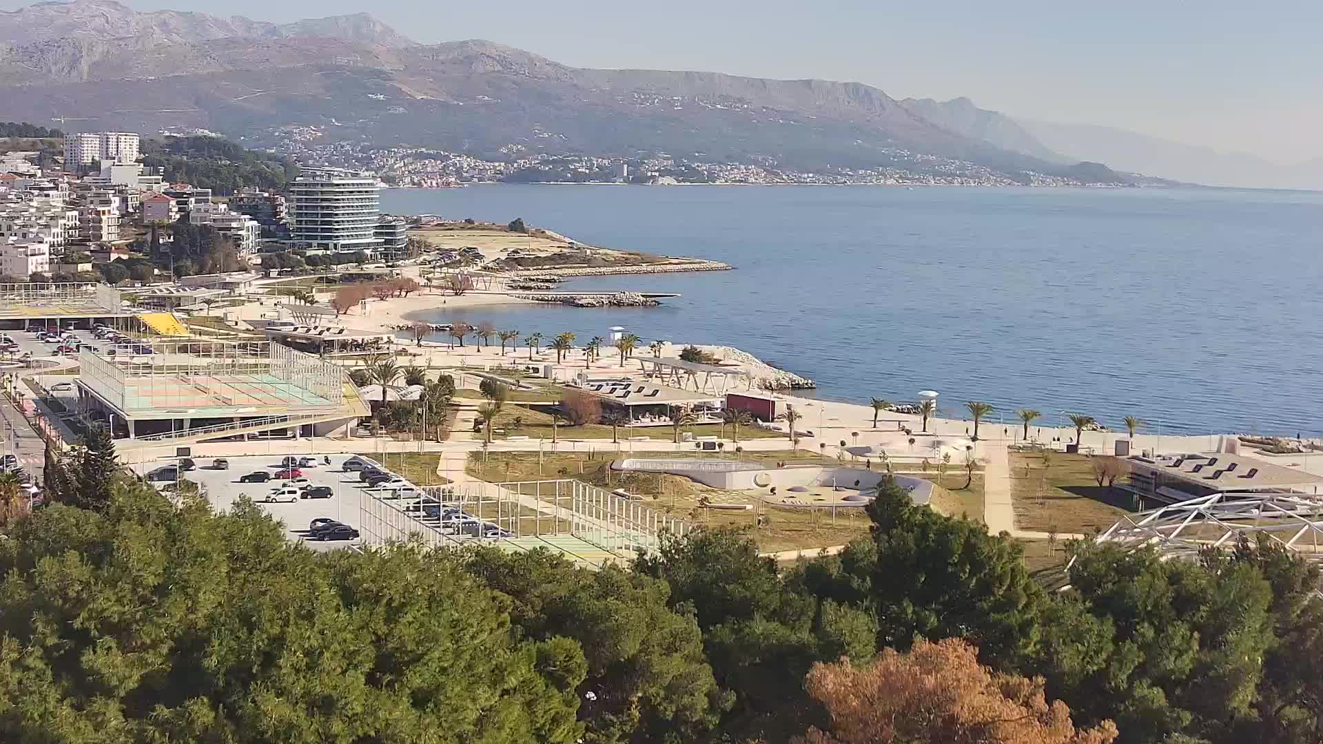 Plaža Žnjan in športni objekti – Split