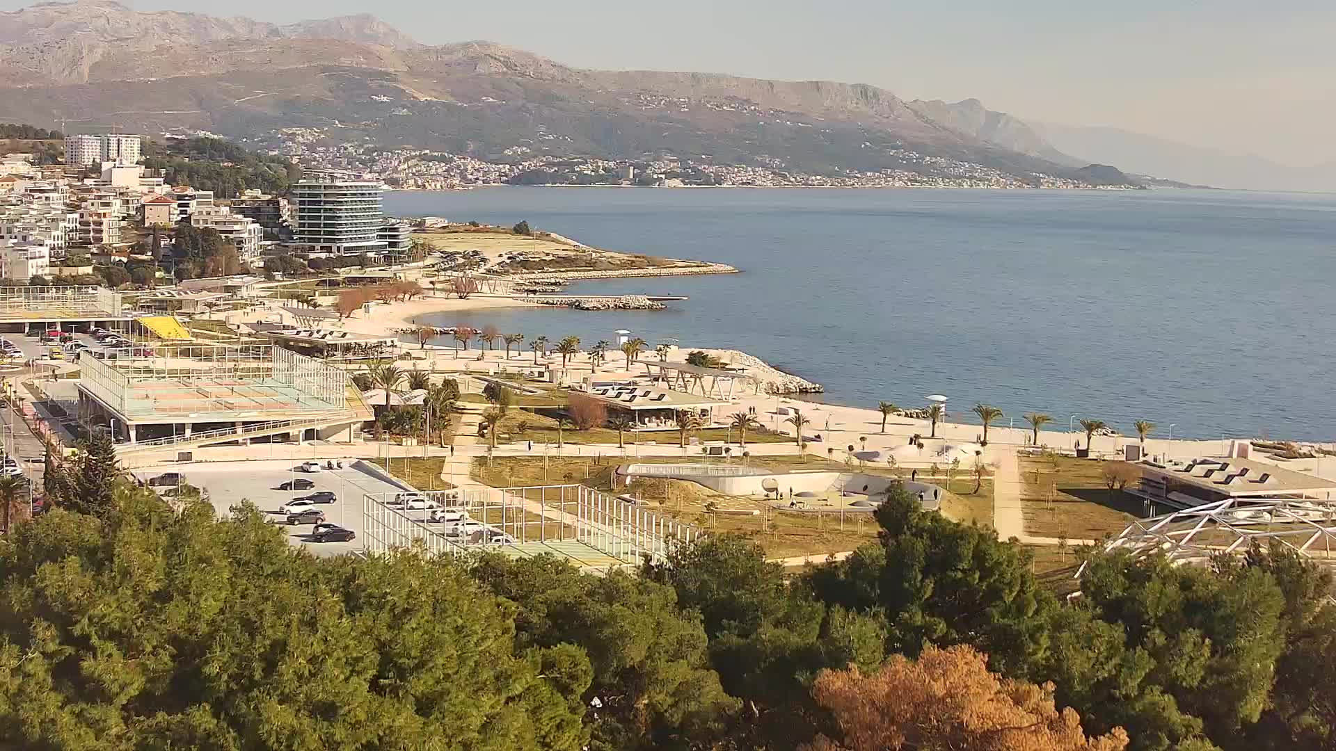Spiaggia di Žnjan e impianti sportivi – Spalato