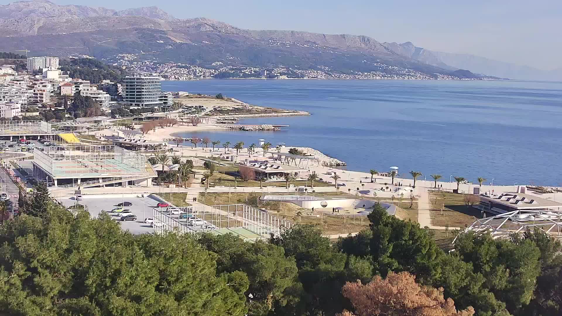 Plaža Žnjan in športni objekti – Split