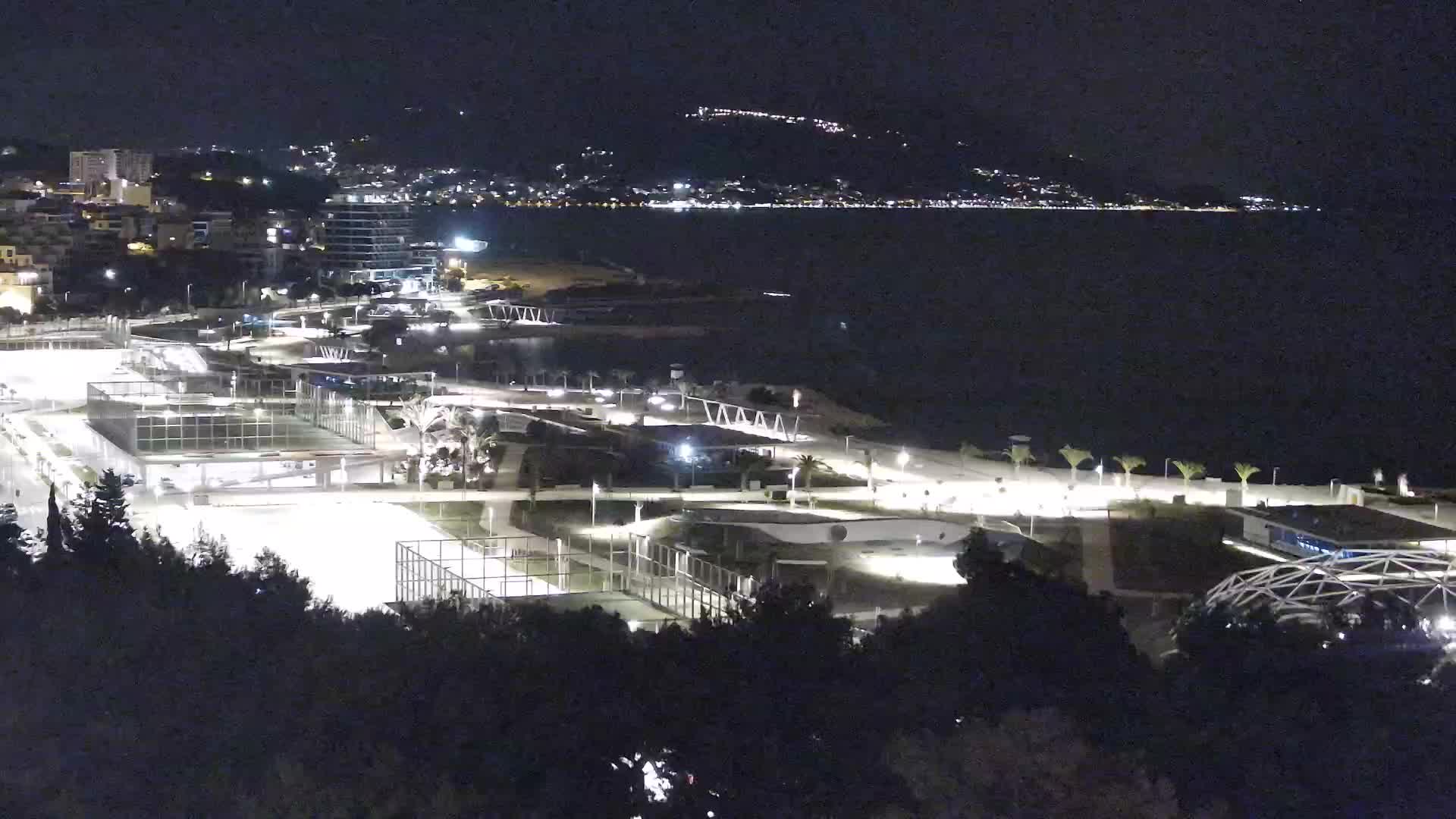 Playa Žnjan e instalaciones deportivas – Split