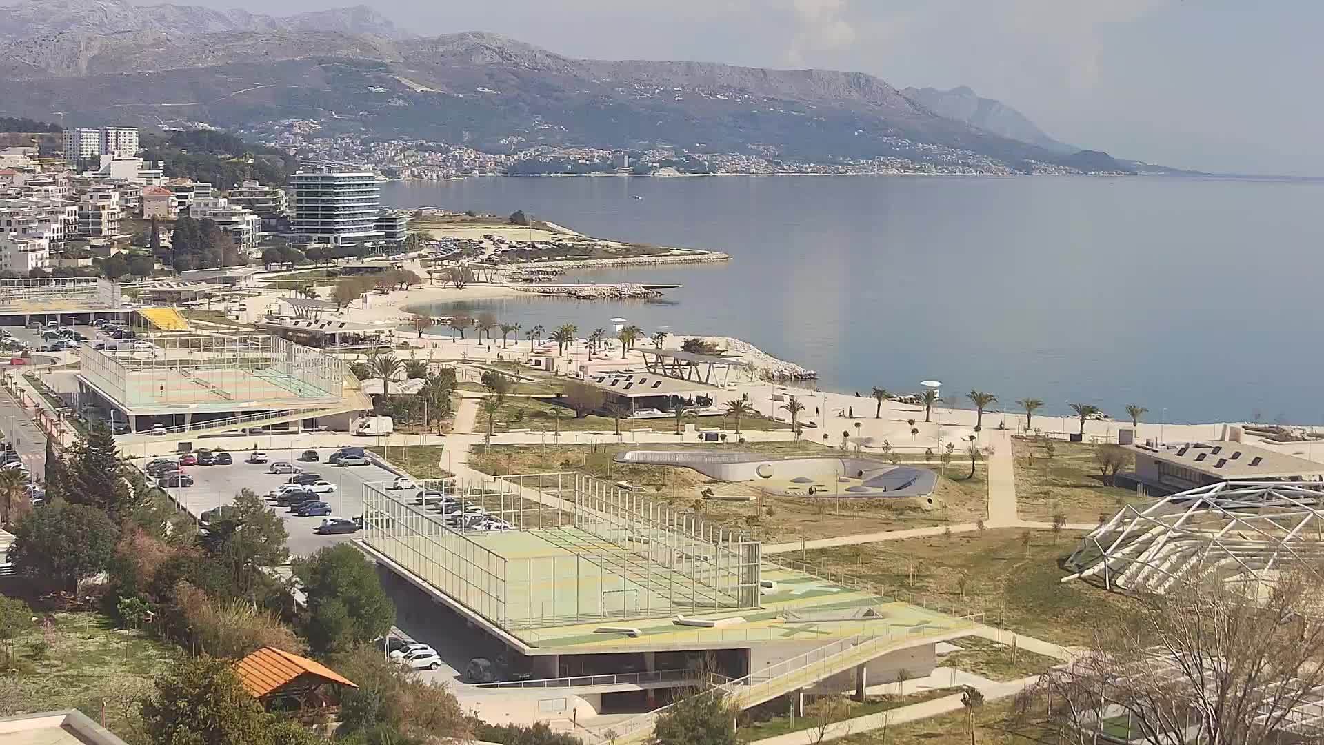 Playa Žnjan e instalaciones deportivas – Split