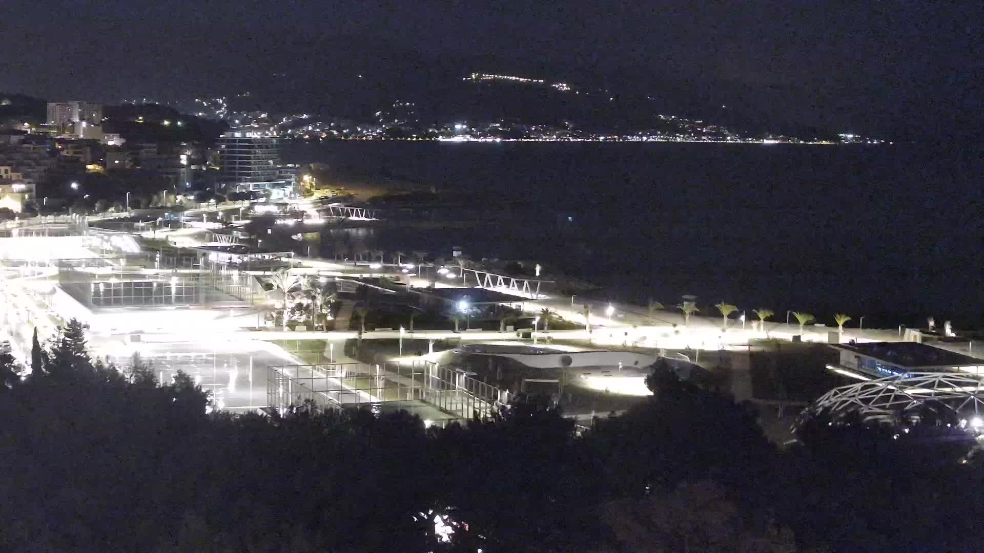 Playa Žnjan e instalaciones deportivas – Split