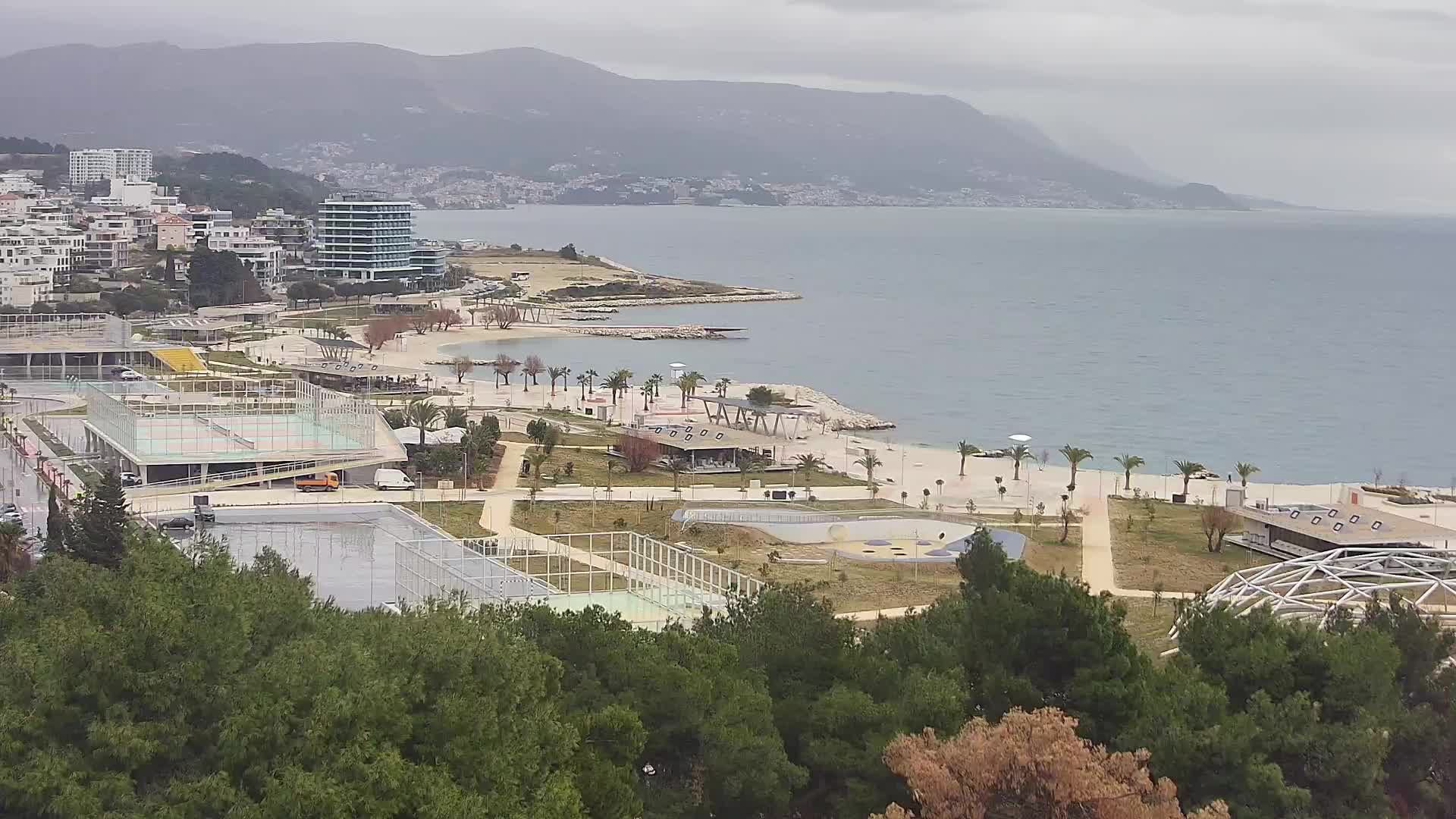 Spiaggia di Žnjan e impianti sportivi – Spalato