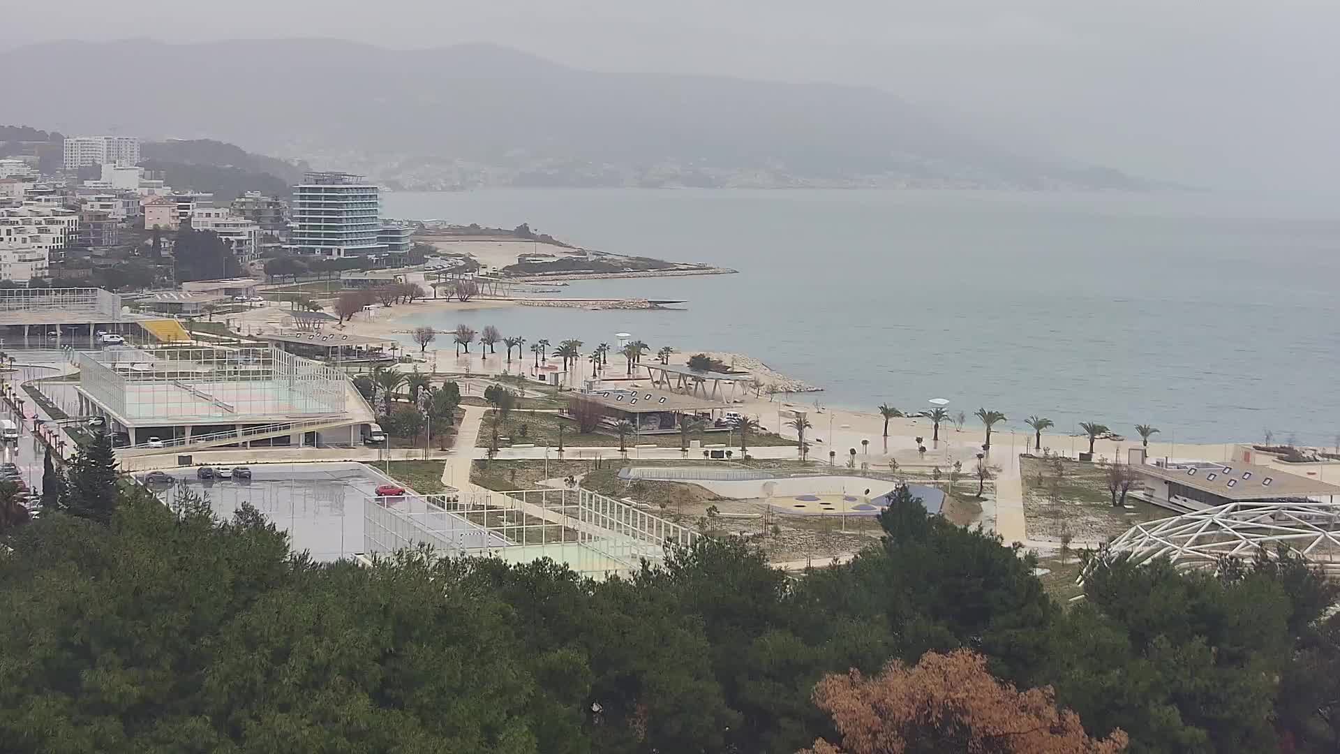 Plage Žnjan et installations sportives – Split