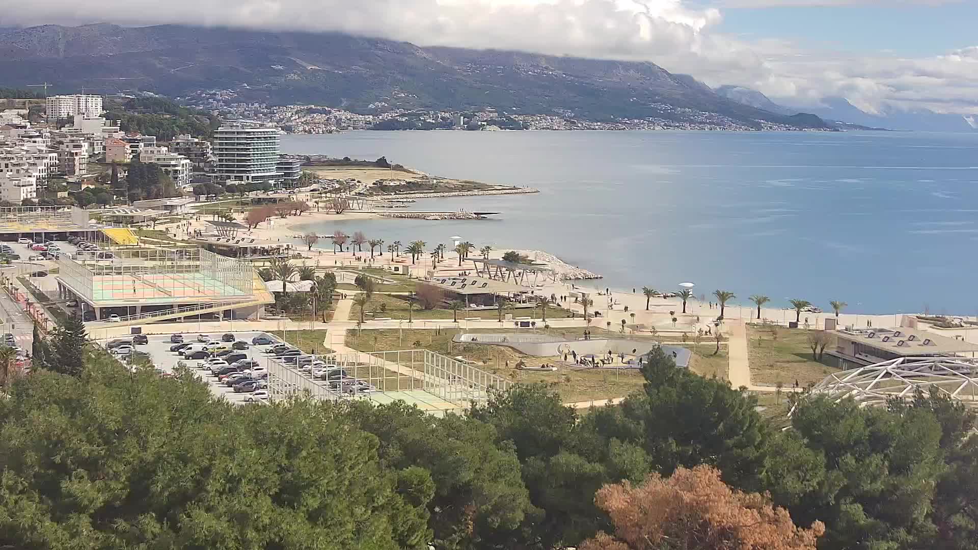 Spiaggia di Žnjan e impianti sportivi – Spalato