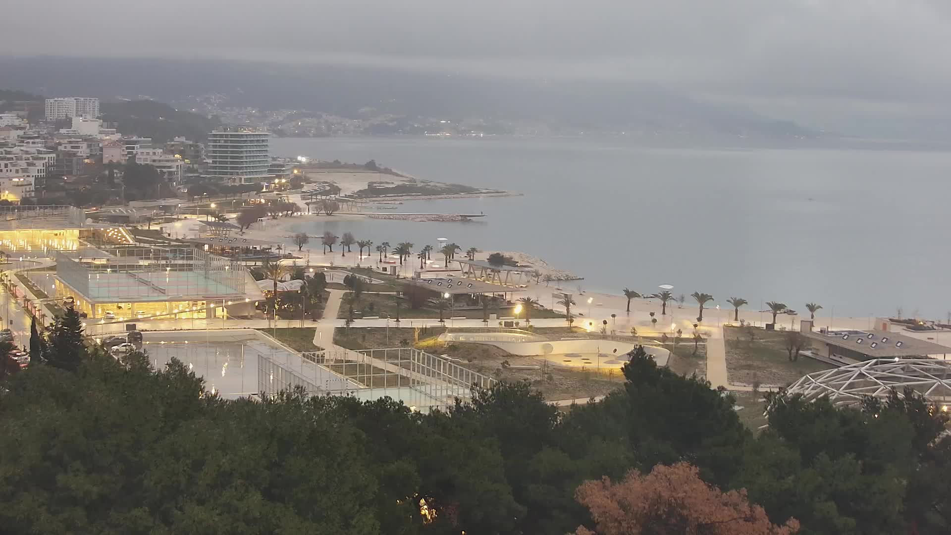 Plaža Žnjan in športni objekti – Split