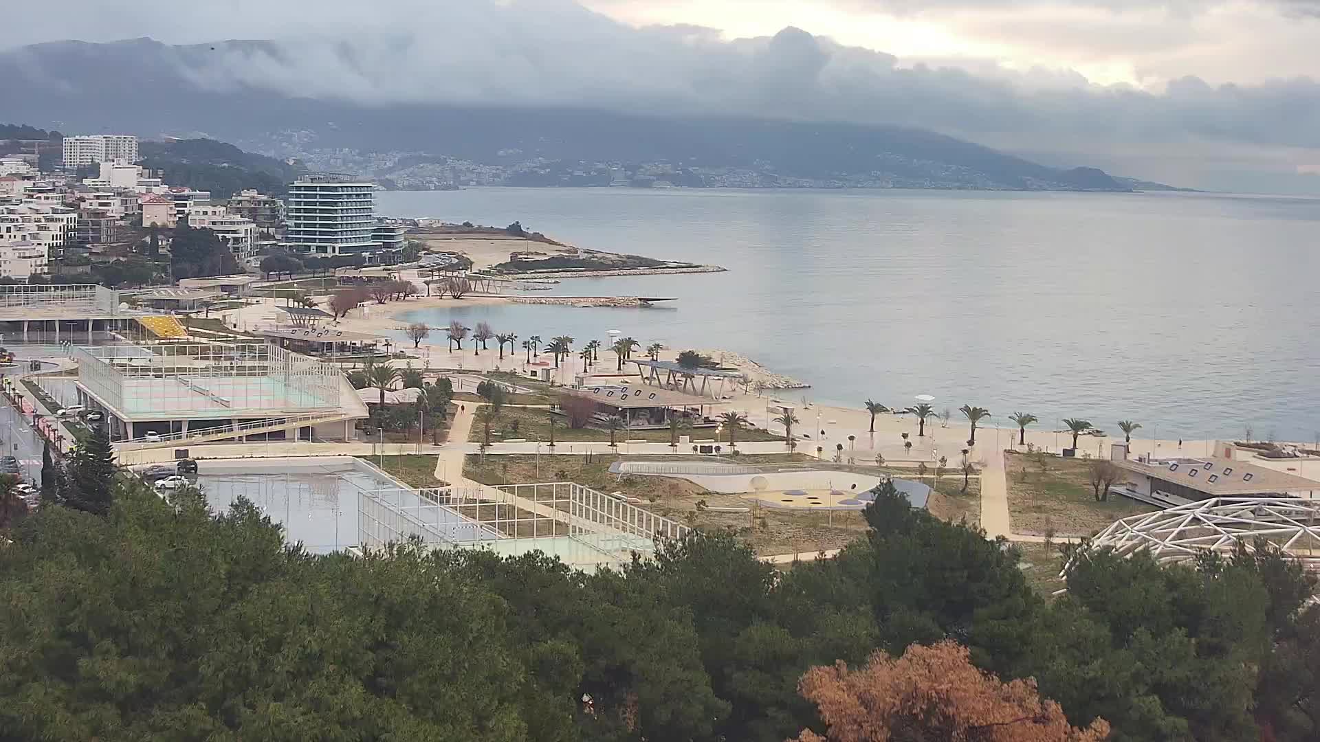 Playa Žnjan e instalaciones deportivas – Split