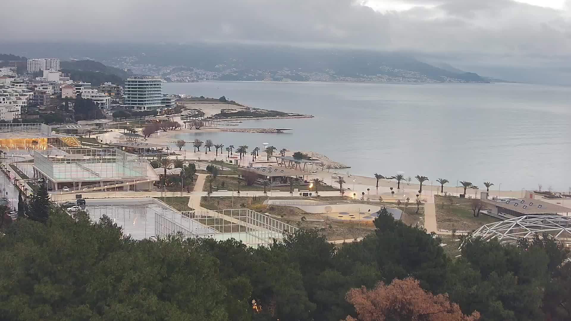 Plage Žnjan et installations sportives – Split