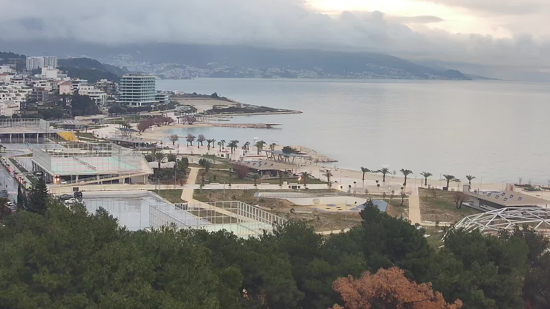 Plage Žnjan et installations sportives – Split