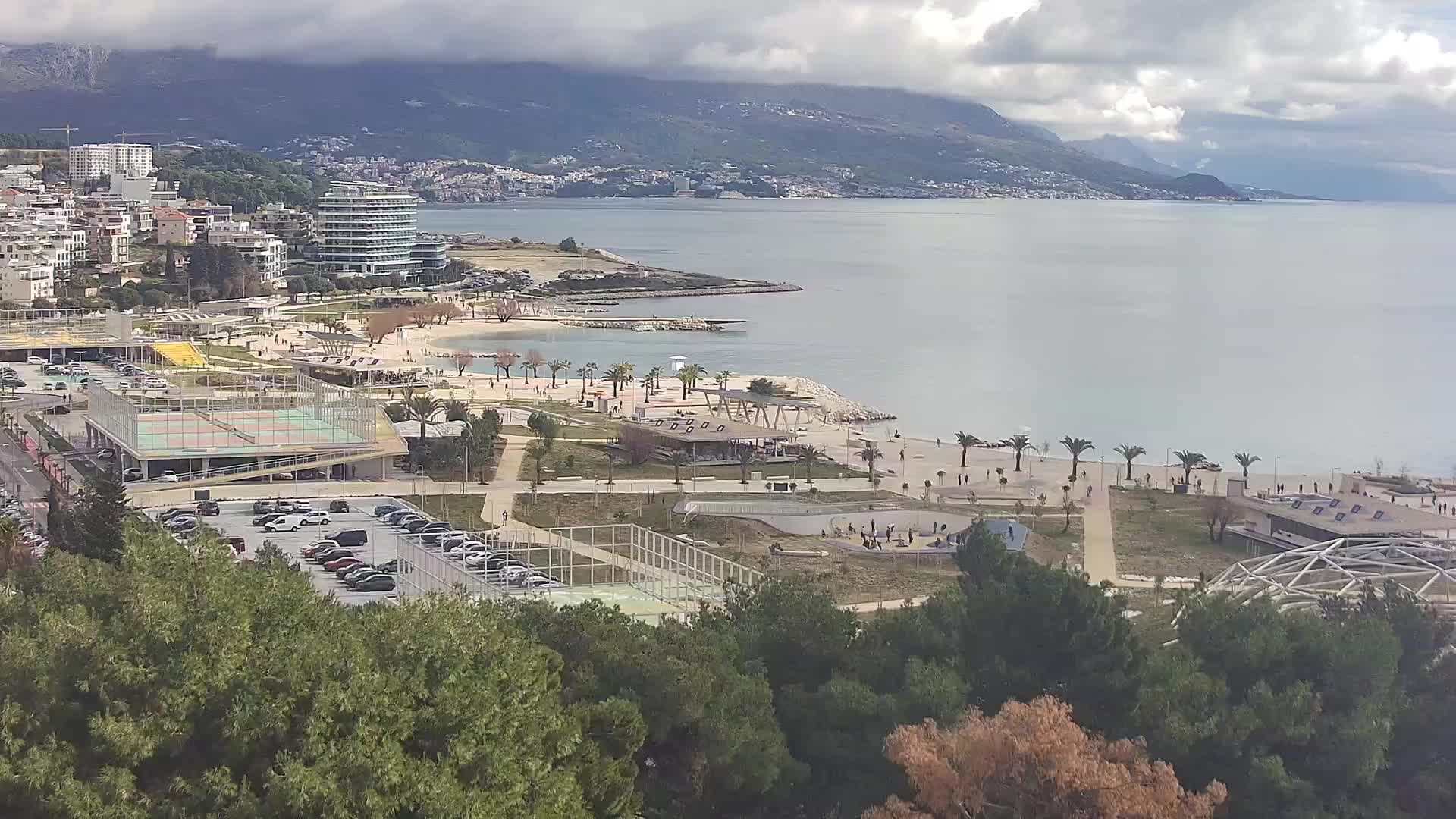 Plage Žnjan et installations sportives – Split