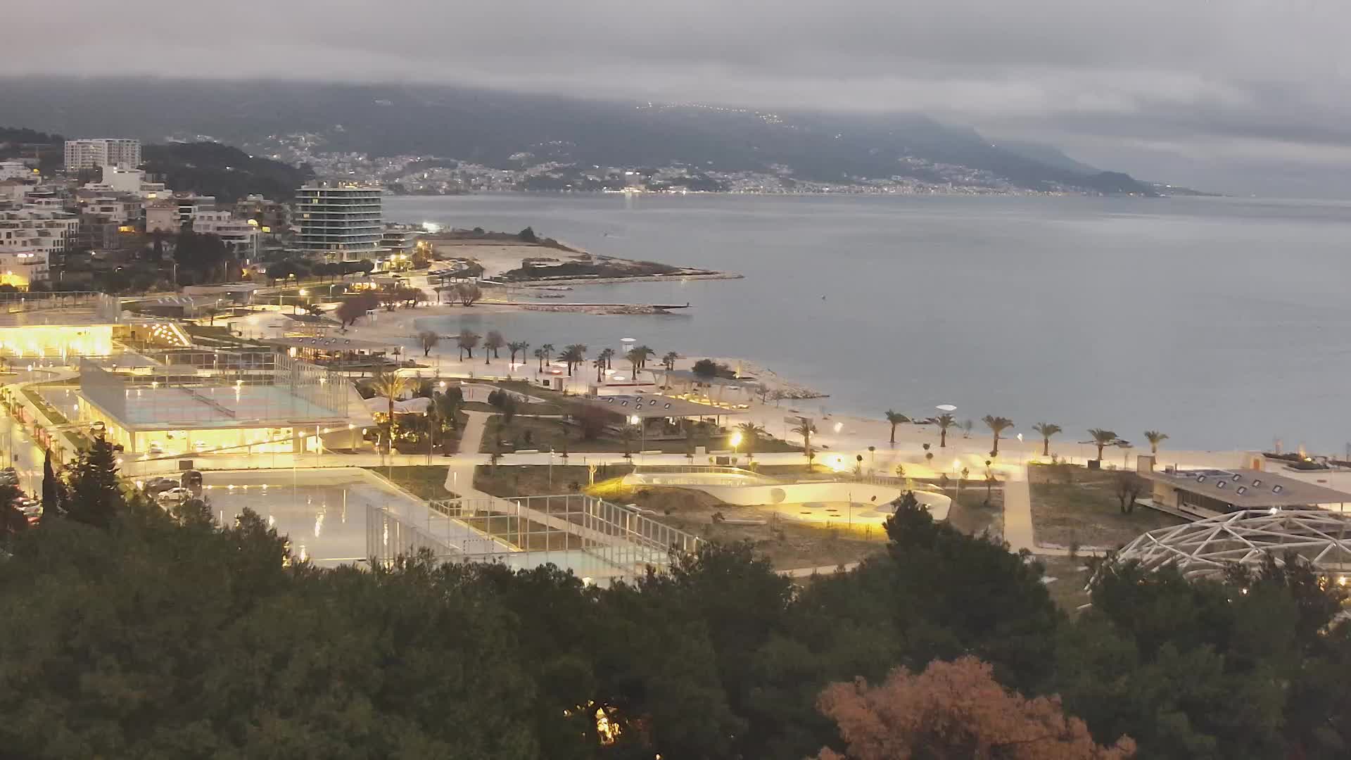 Plage Žnjan et installations sportives – Split