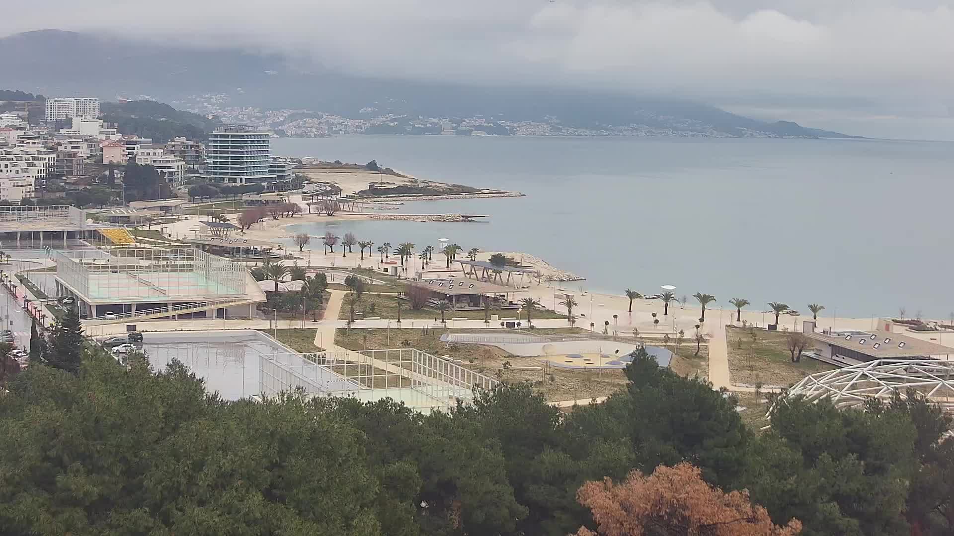 Plage Žnjan et installations sportives – Split