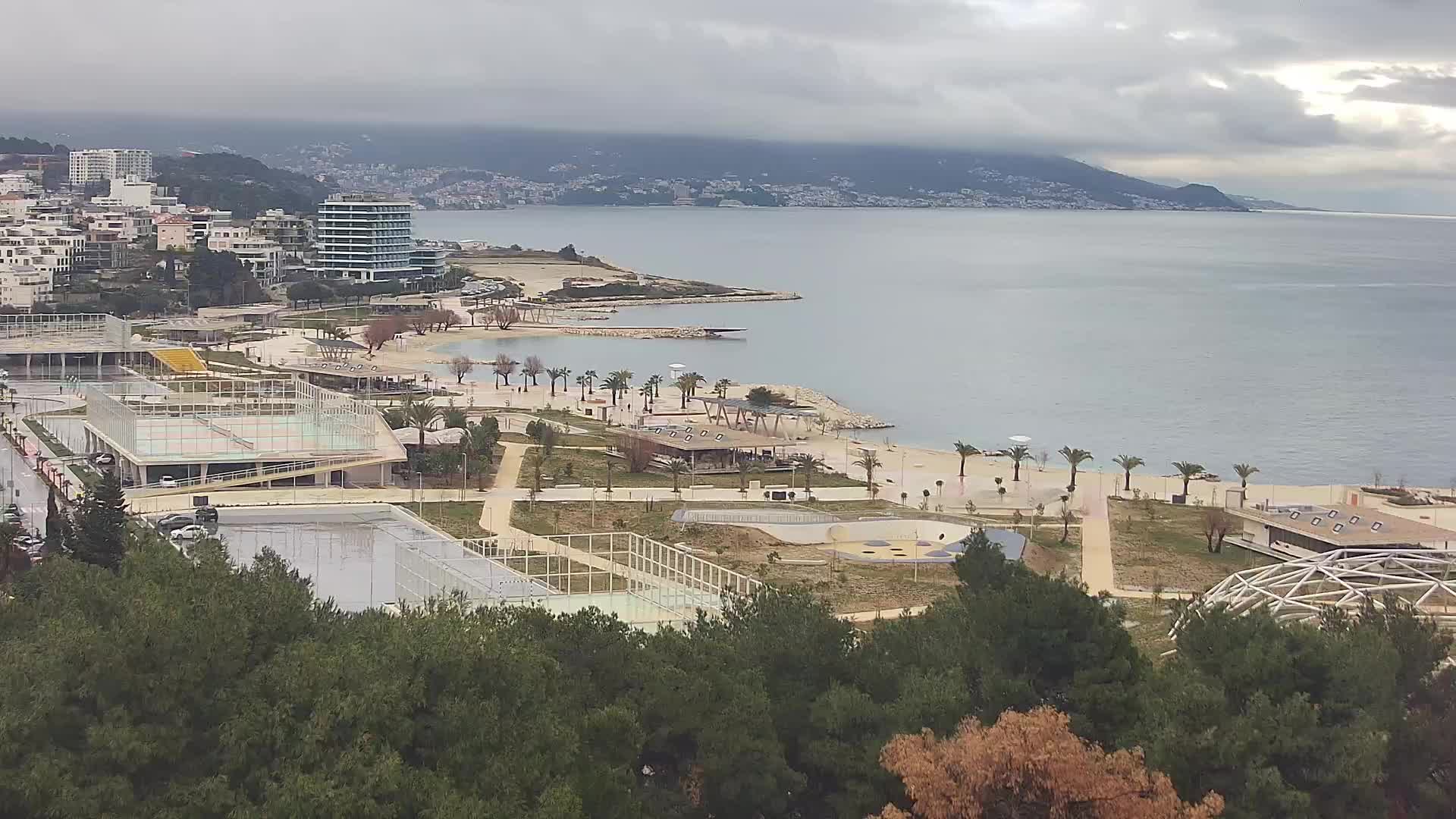 Plage Žnjan et installations sportives – Split