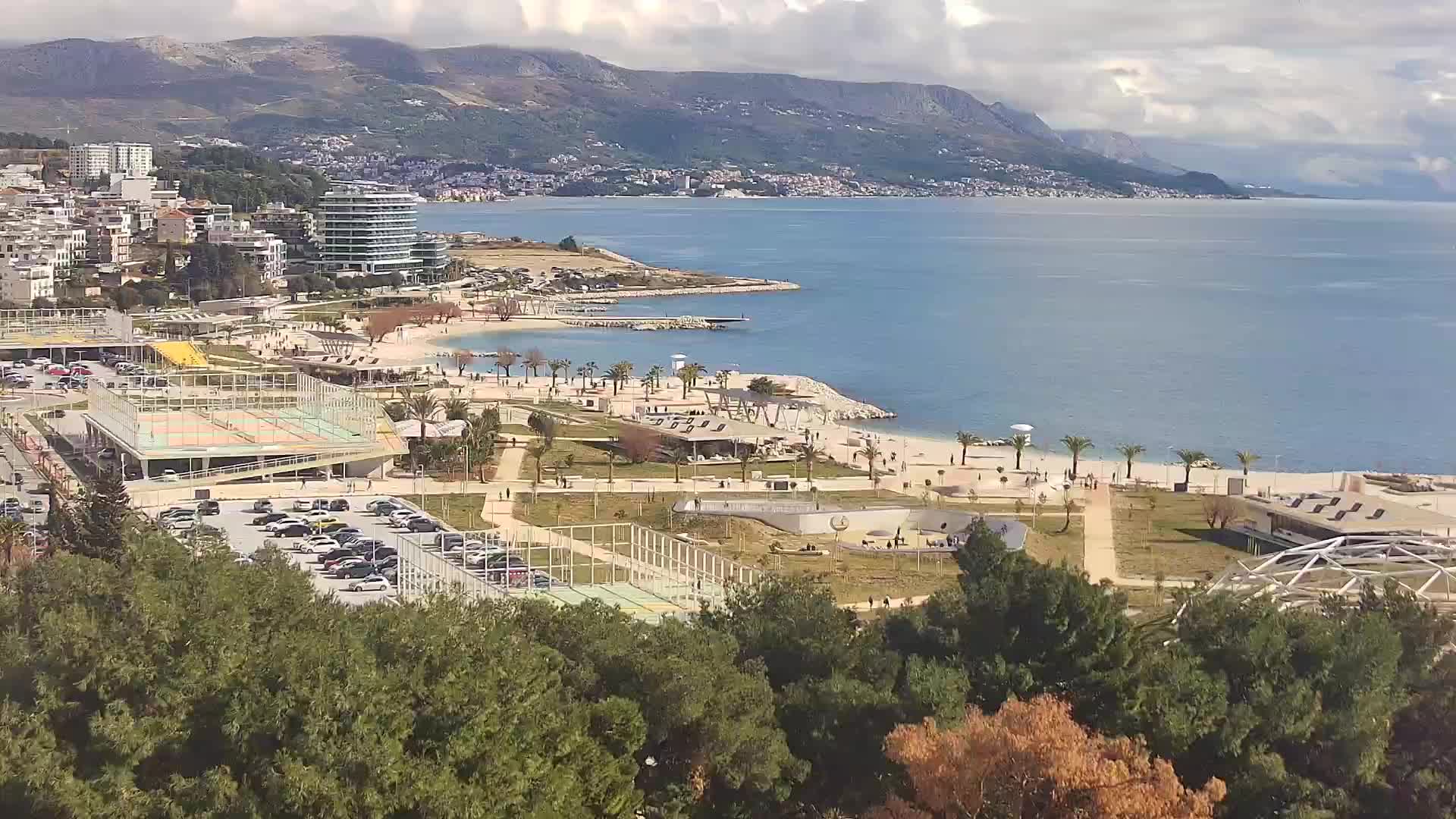 Spiaggia di Žnjan e impianti sportivi – Spalato